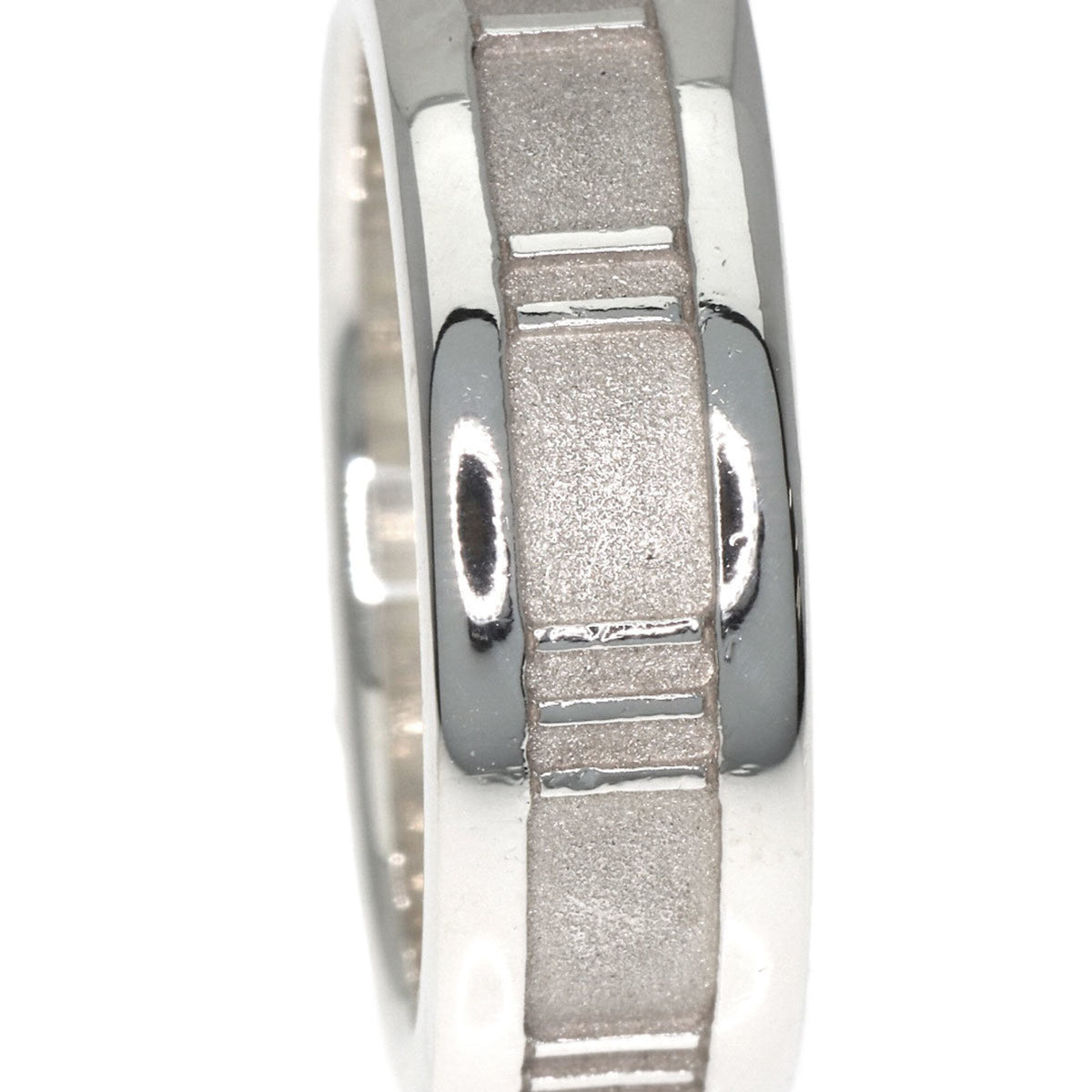 Tiffany Atlas Silver Band Ring (Pre-Owned)