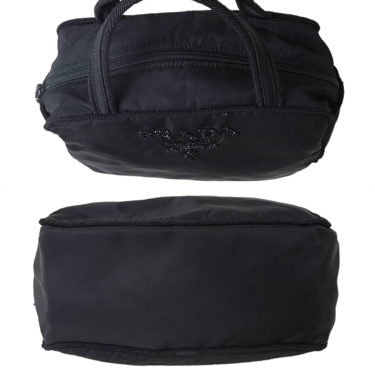 Prada Black Nylon Handbag (Pre-Owned)