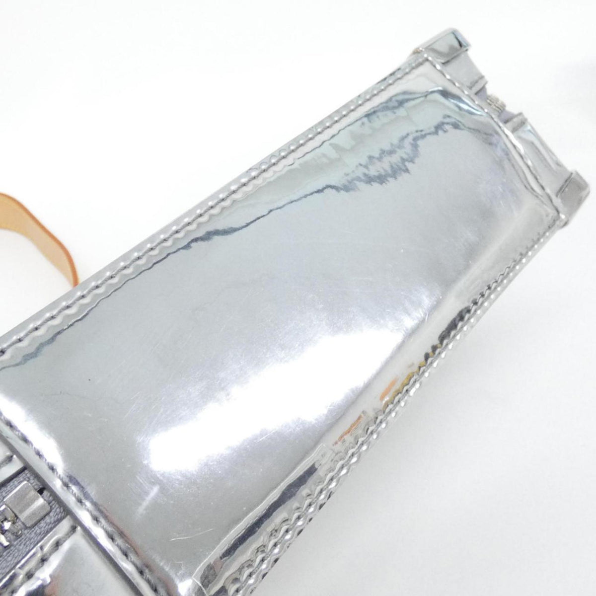 Louis Vuitton Silver Pvc Shoulder Bag (Pre-Owned)