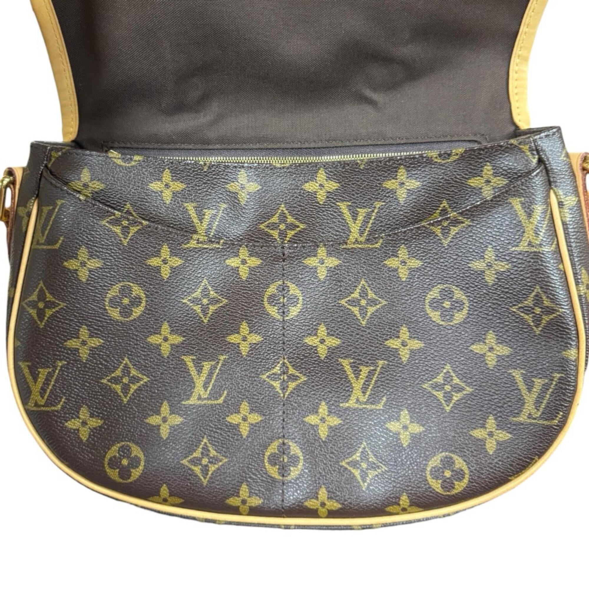 Louis Vuitton Brown Monogram Shoulder Bag (Pre-Owned)