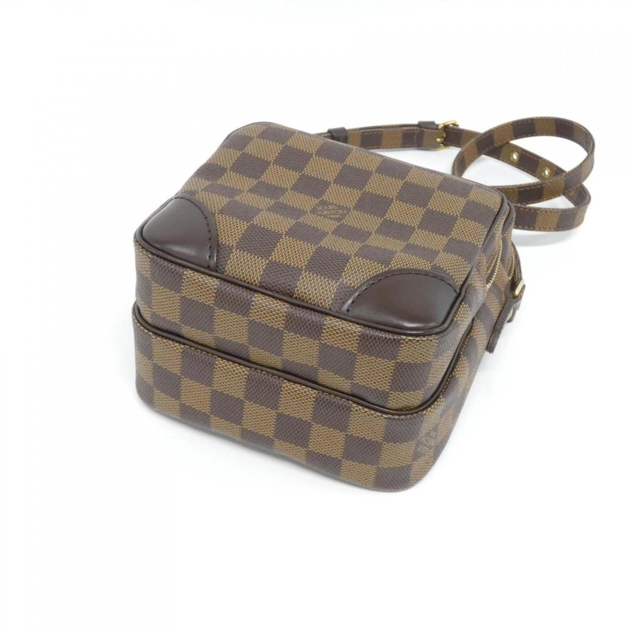 Louis Vuitton Damier Ebene Coated Canvas Shoulder Bag (Pre-Owned)