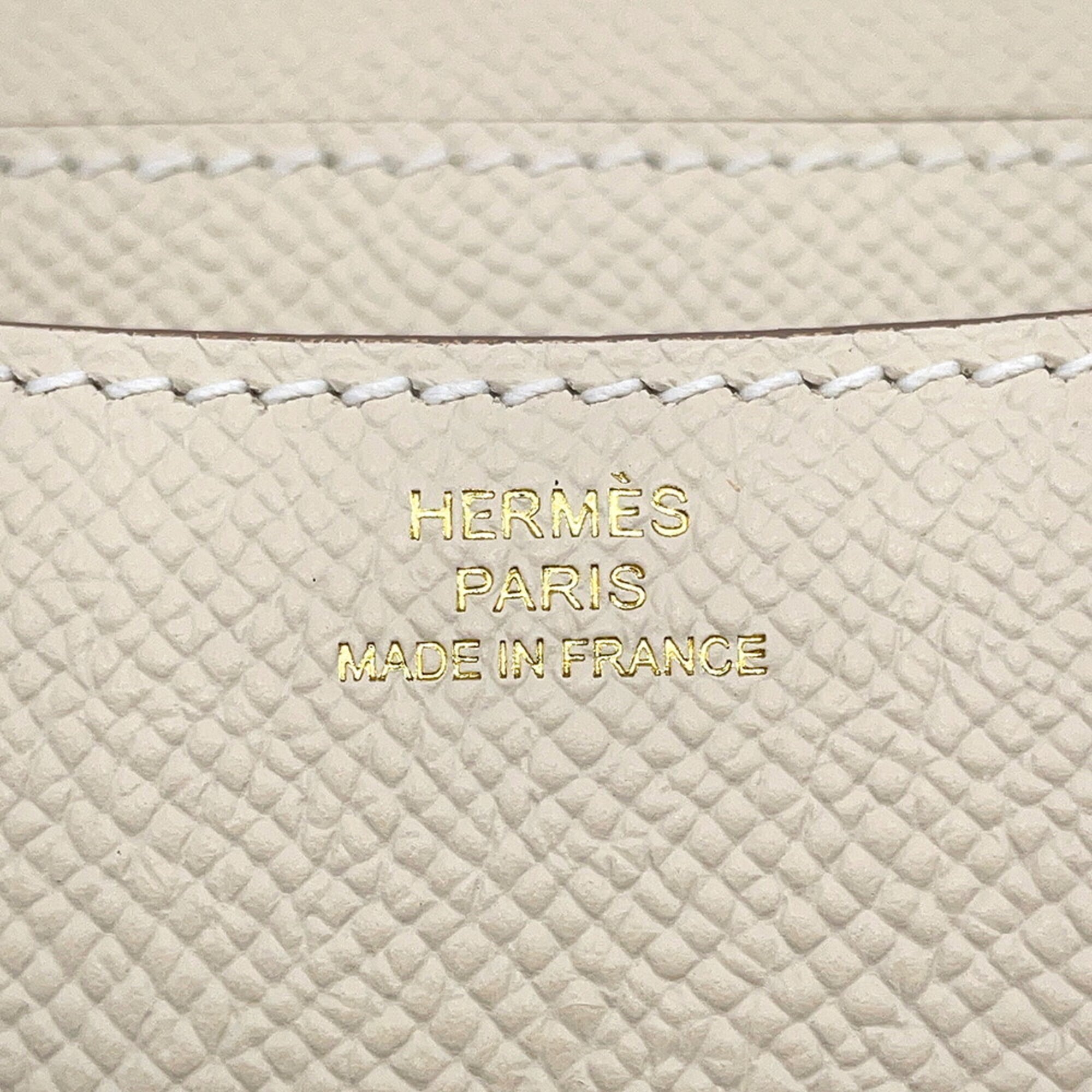 Hermes Constance Champagne Gold Epsom Leather Handbag Shoulder Bag (Pre-Owned)