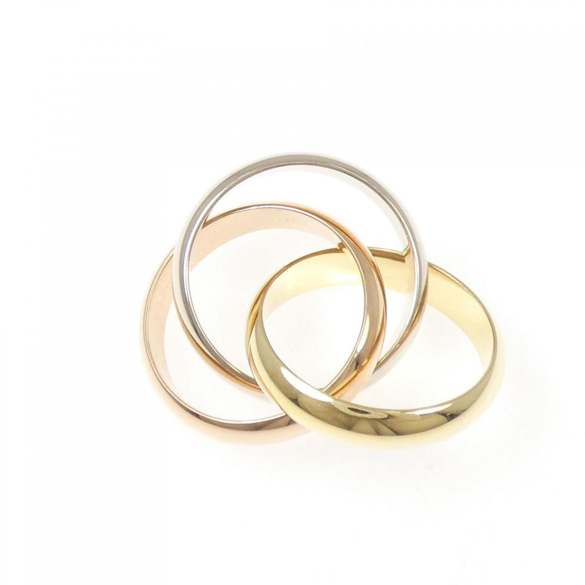 Cartier Yellow Gold (18K) Pink Gold (18K) White Gold (18K) Band Ring (Pre-Owned)