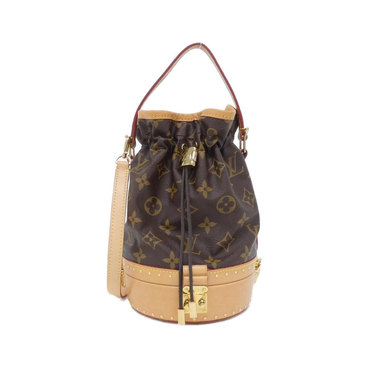 Louis Vuitton Marron Coated Canvas Handbag (Pre-Owned)