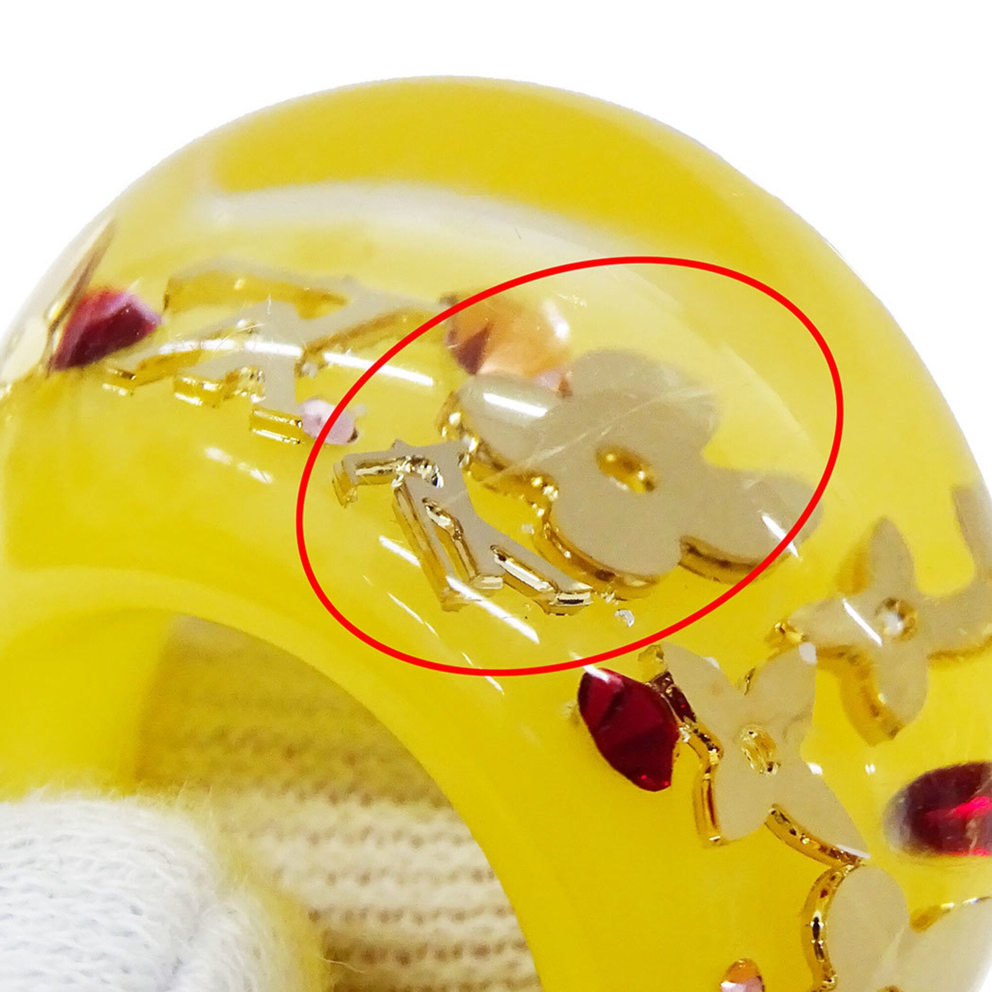 Louis Vuitton Yellow Band Ring (Pre-Owned)