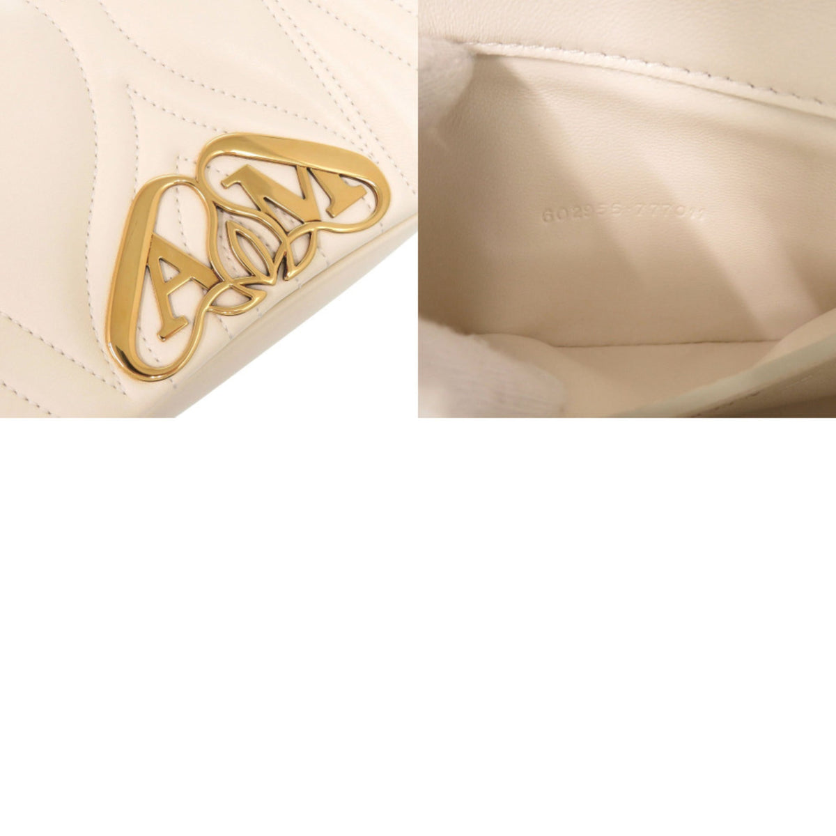 Alexander Mcqueen Ivory Leather Shoulder Bag (Pre-Owned)
