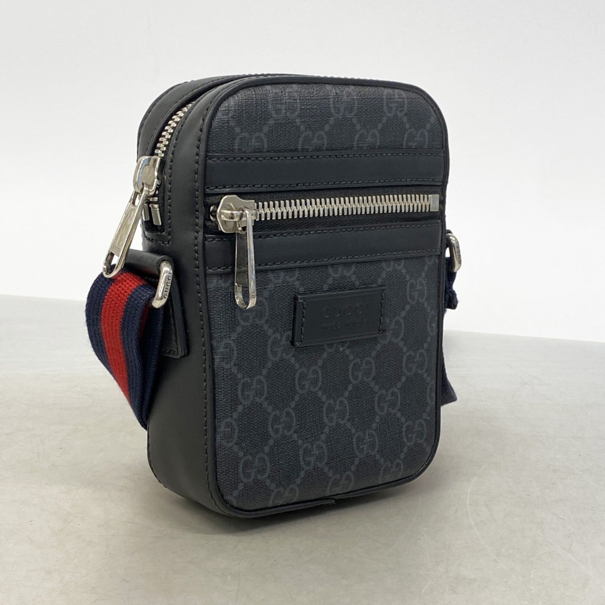 Gucci Black Pvc Shoulder Bag (Pre-Owned)
