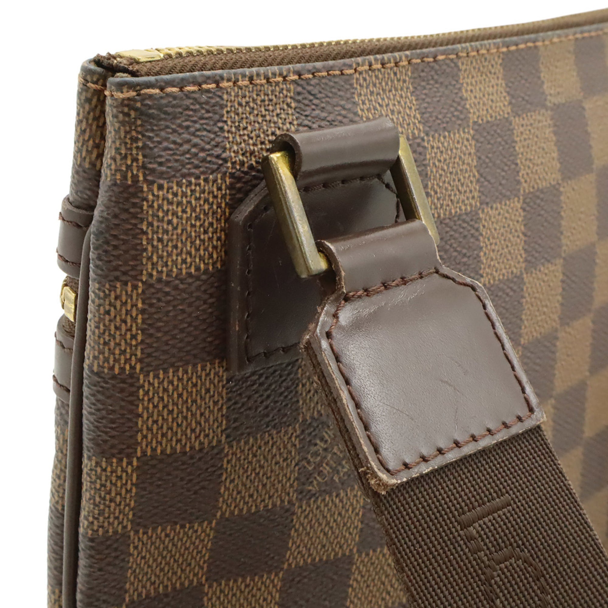 Louis Vuitton Brown Damier Canvas Damier Canvas Pvc Pochette Shoulder Bag (Pre-Owned)