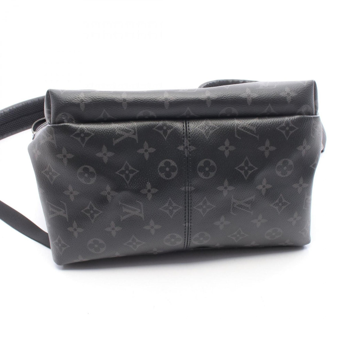 Louis Vuitton Black Monogram Eclipse Monogram Eclipse Leather Backpack (Pre-Owned)