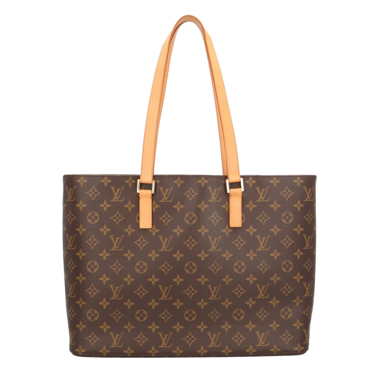 Louis Vuitton Monogram Brown Monogram Canvas Handbag Tote Bag (Pre-Owned)