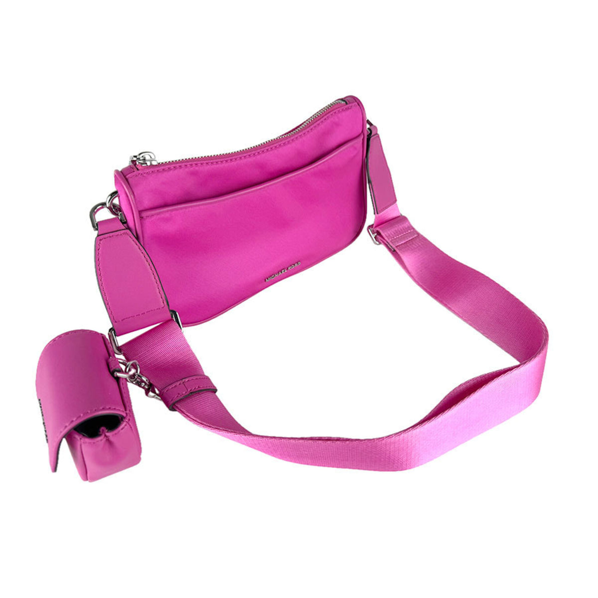 Michael Kors Pink Nylon Shoulder Bag (Pre-Owned)