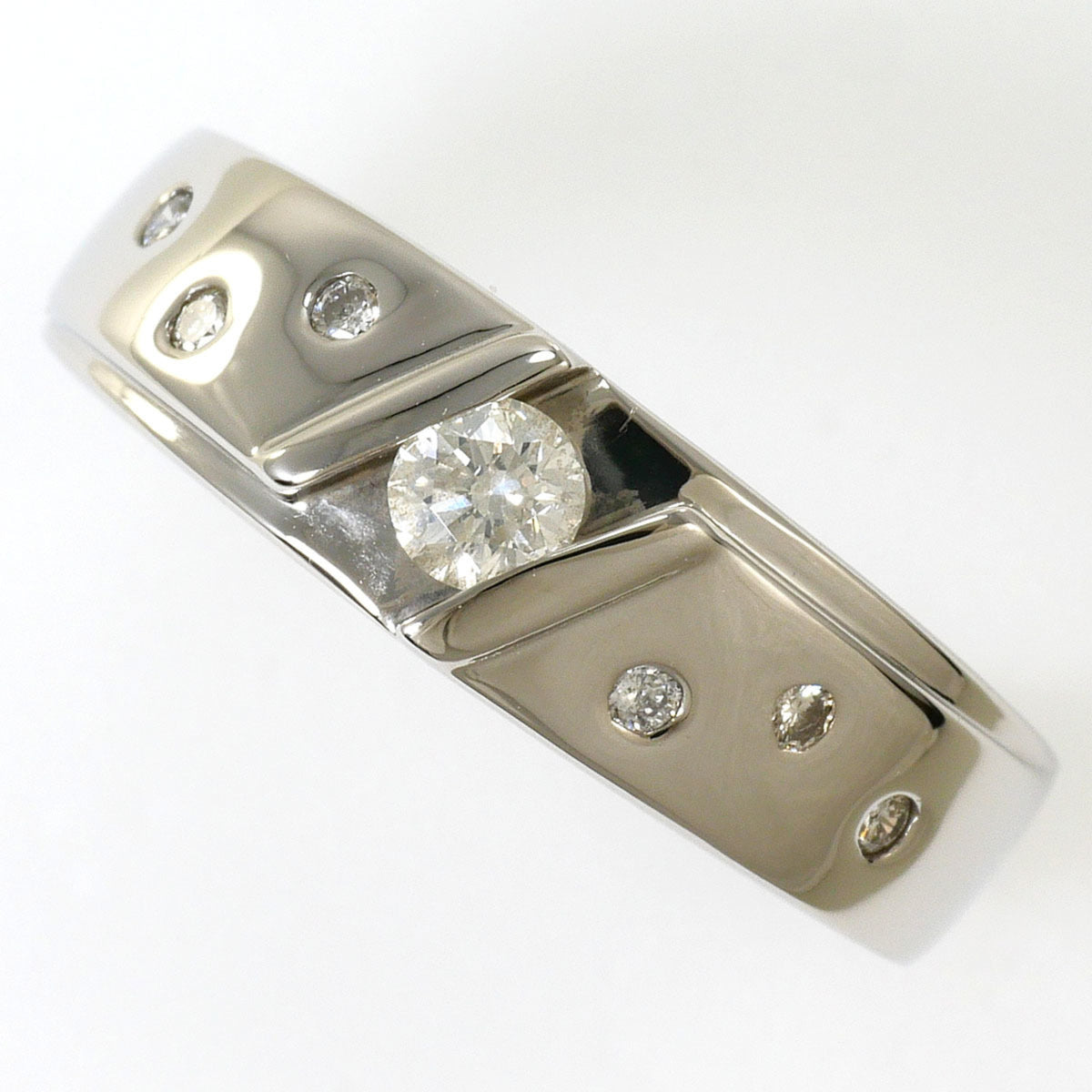 Unbranded Platinum Platinum 900 Band Ring (Pre-Owned)