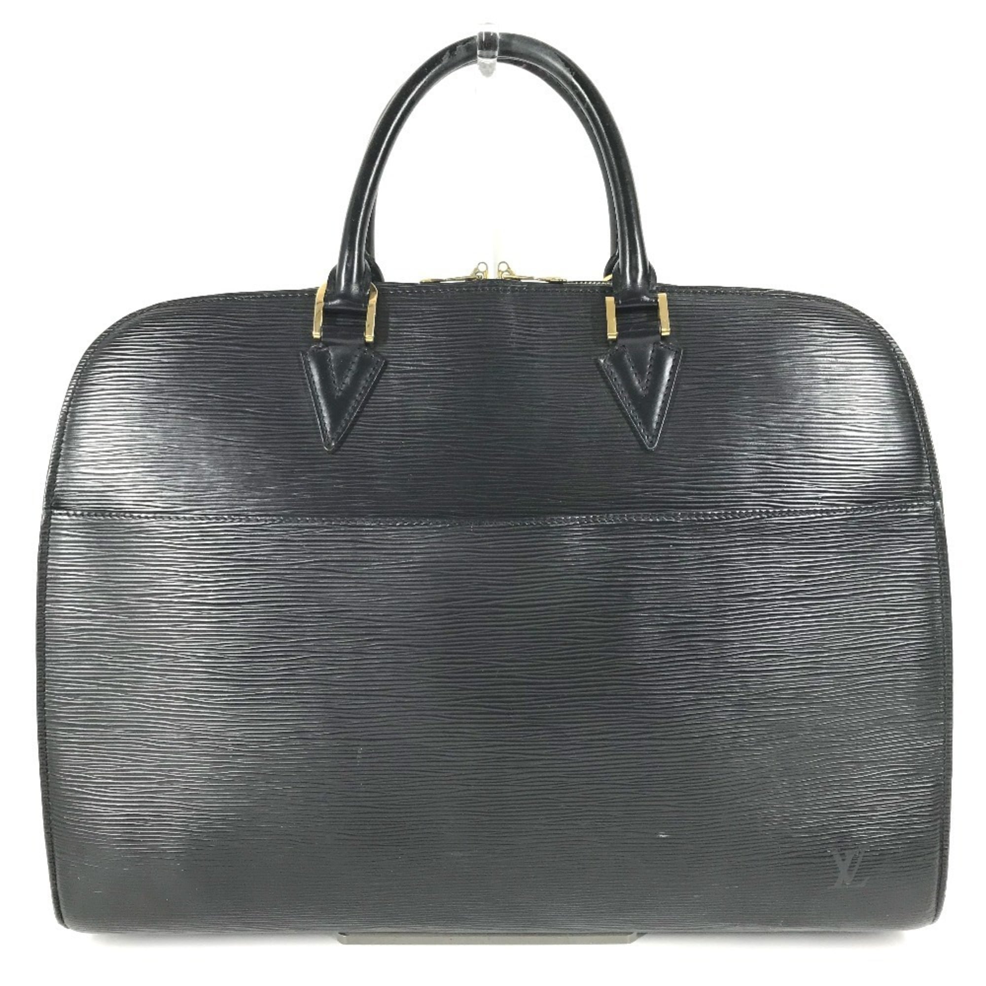 Louis Vuitton Epi Black Noir Boston Bag Handbag Tote Bag (Pre-Owned)