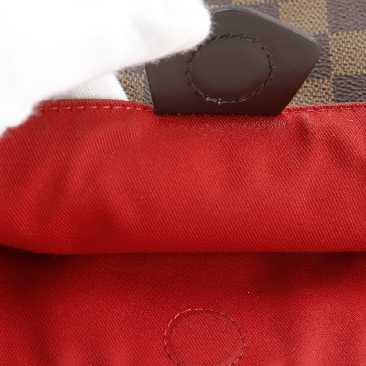 Louis Vuitton Brown Damier Canvas Shoulder Bag (Pre-Owned)