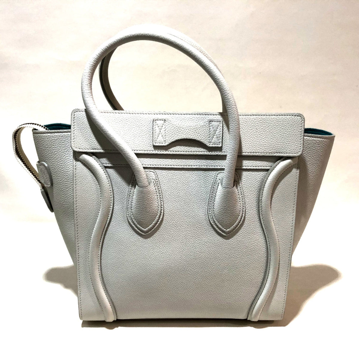 Celine White Leather Handbag (Pre-Owned)