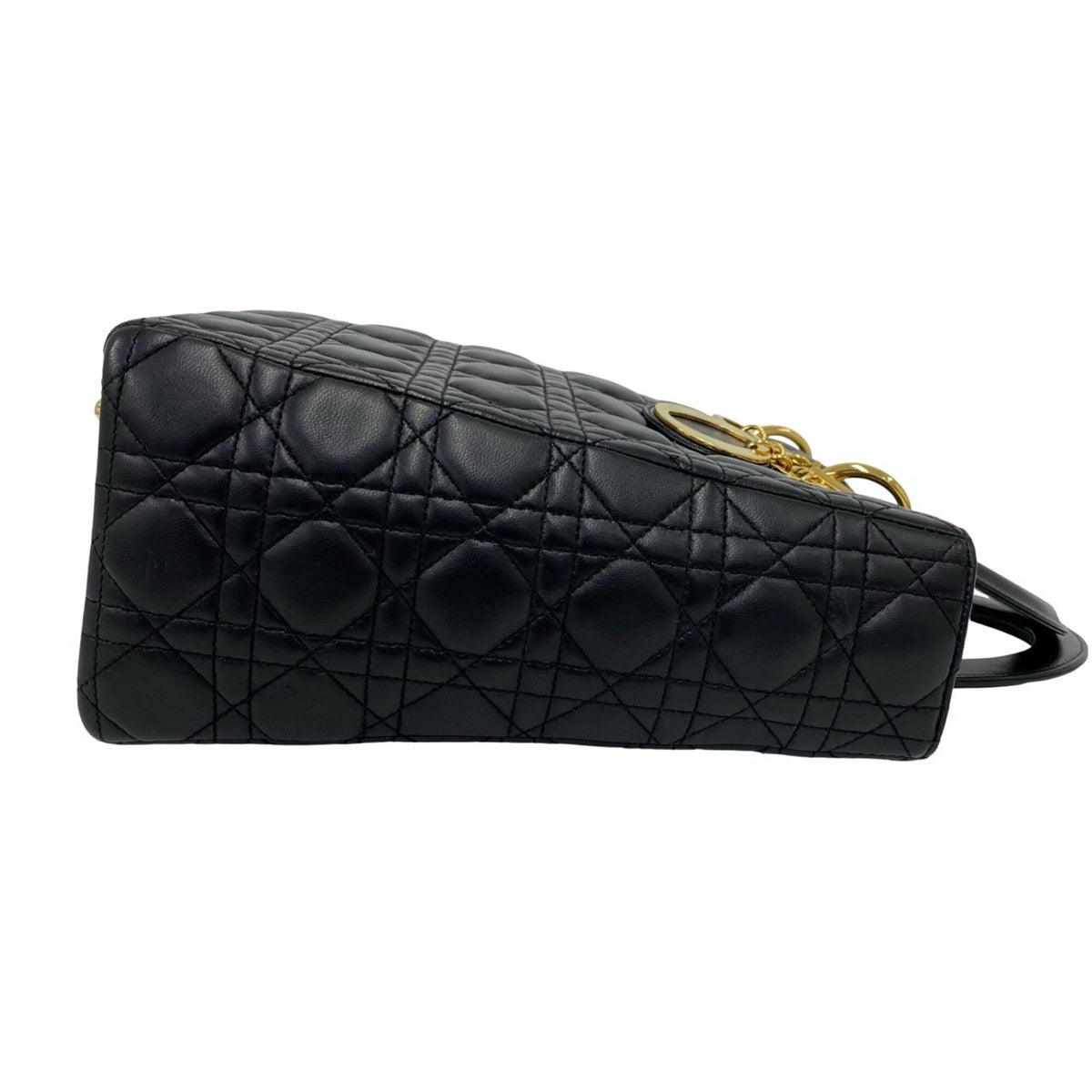 Christian Dior Black Leather Handbag (Pre-Owned)