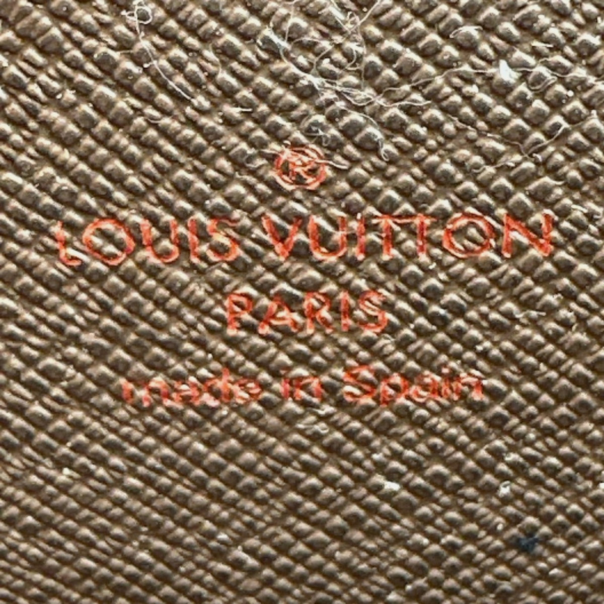 Louis Vuitton Brown Ebene Damier Canvas Long Wallet (Bi-Fold) (Pre-Owned)