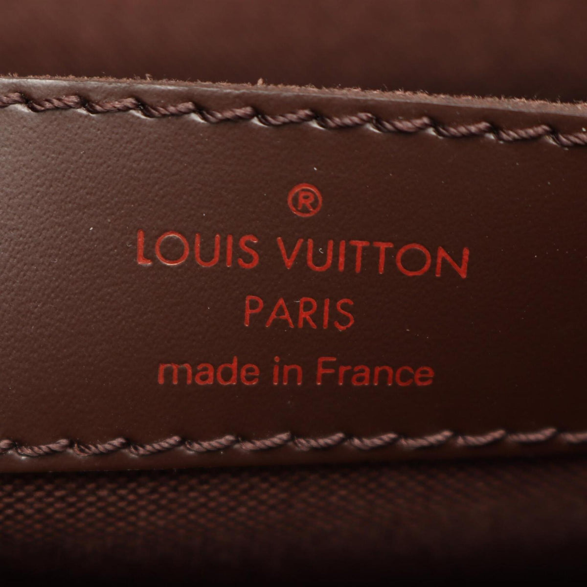 Louis Vuitton Brown Coated Canvas Pvc Leather Handbag Shoulder Bag (Pre-Owned)