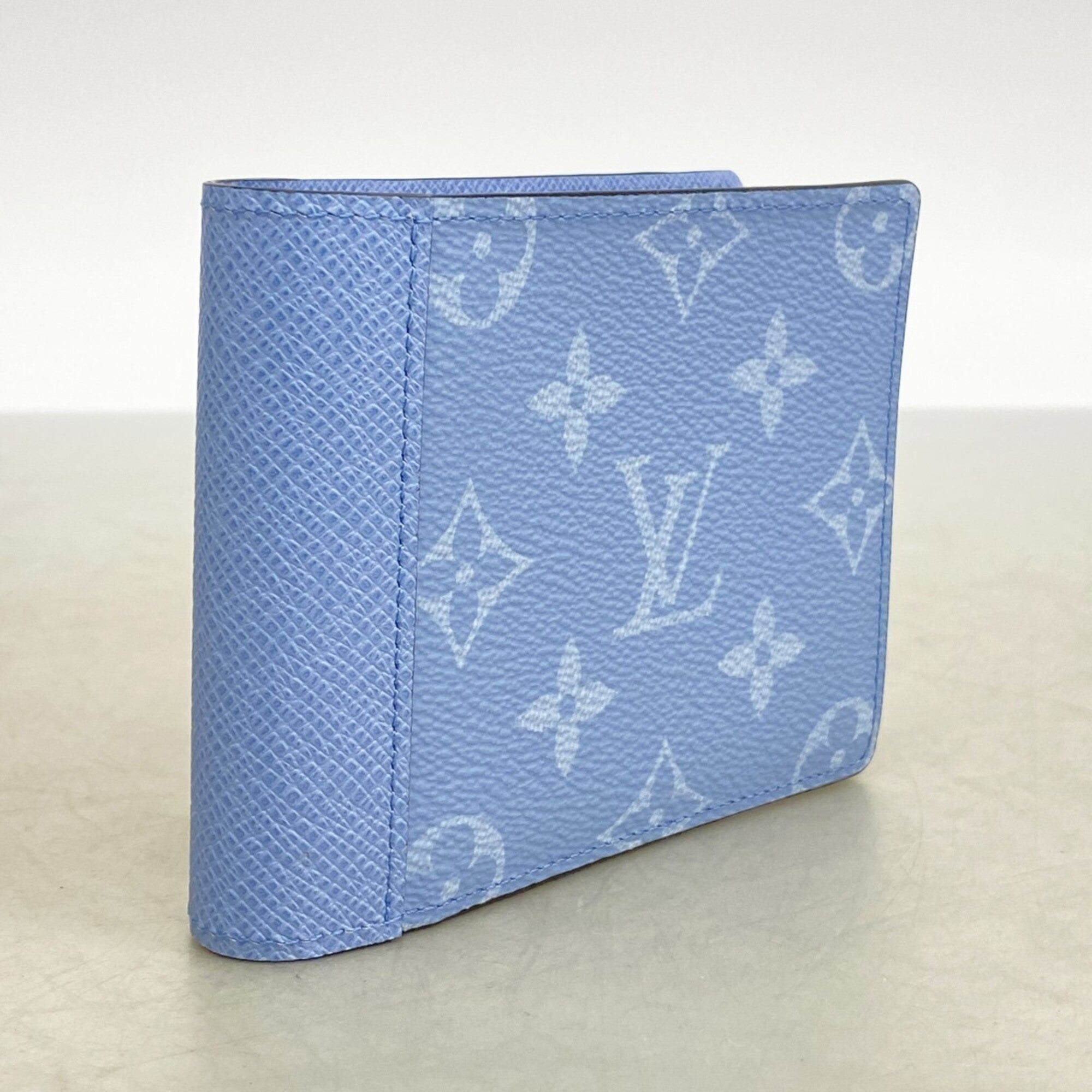 Louis Vuitton Sky Blue Wallet (Bi-Fold) (Pre-Owned)