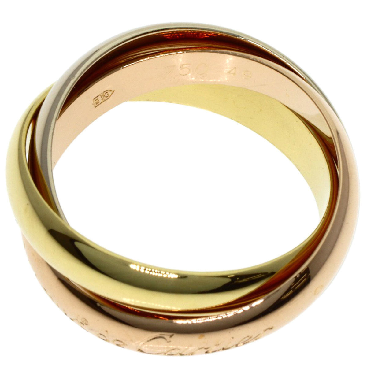 Cartier Yellow Gold (18K) Pink Gold (18K) White Gold (18K) Band Ring (Pre-Owned)