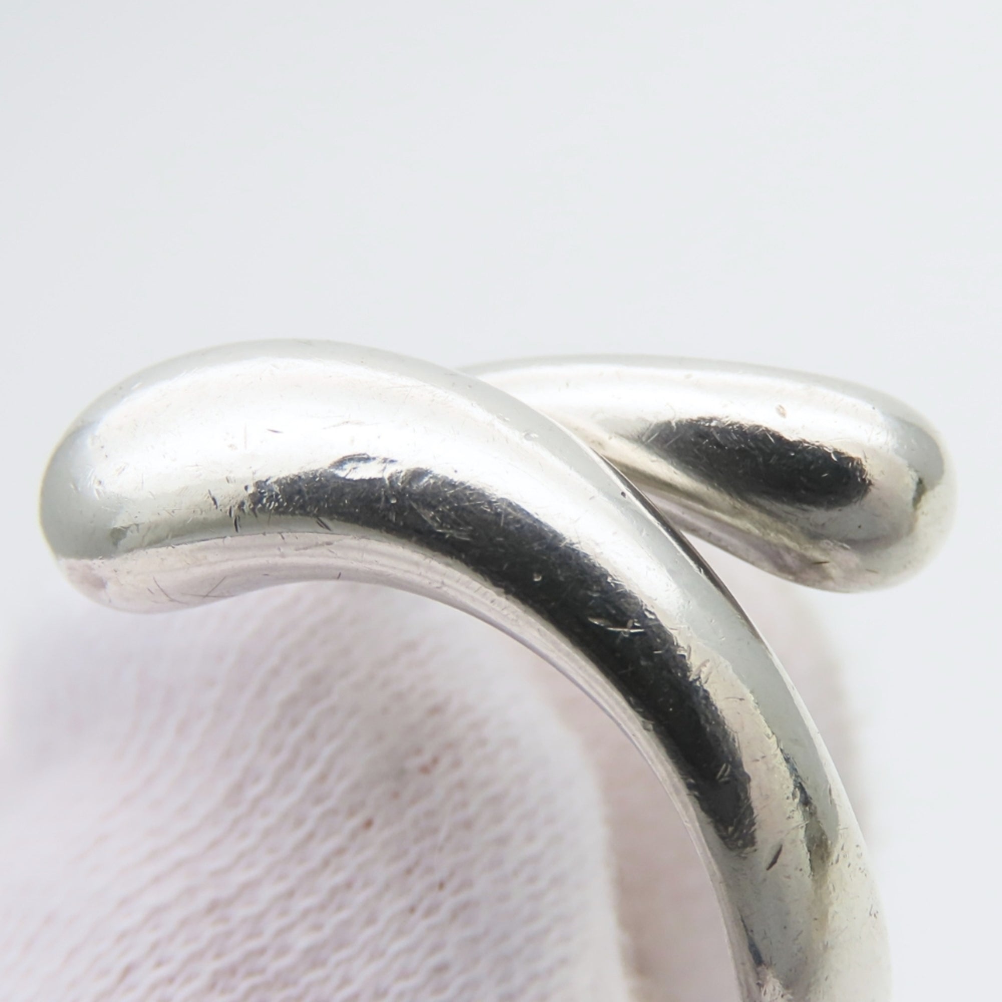 Tiffany Silver Silver 925 Band Ring (Pre-Owned)