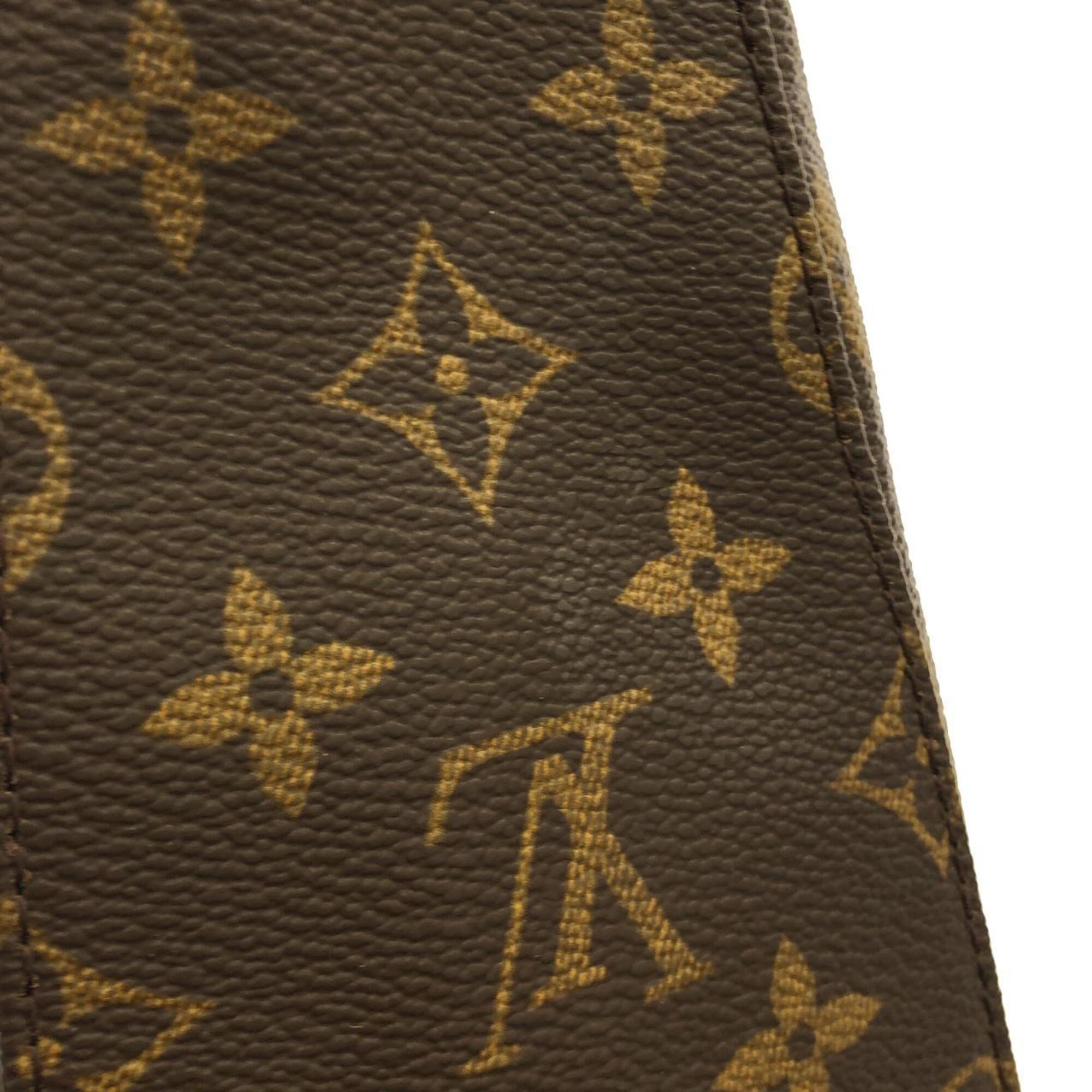 Louis Vuitton Brown Coated Canvas Shoulder Bag (Pre-Owned)