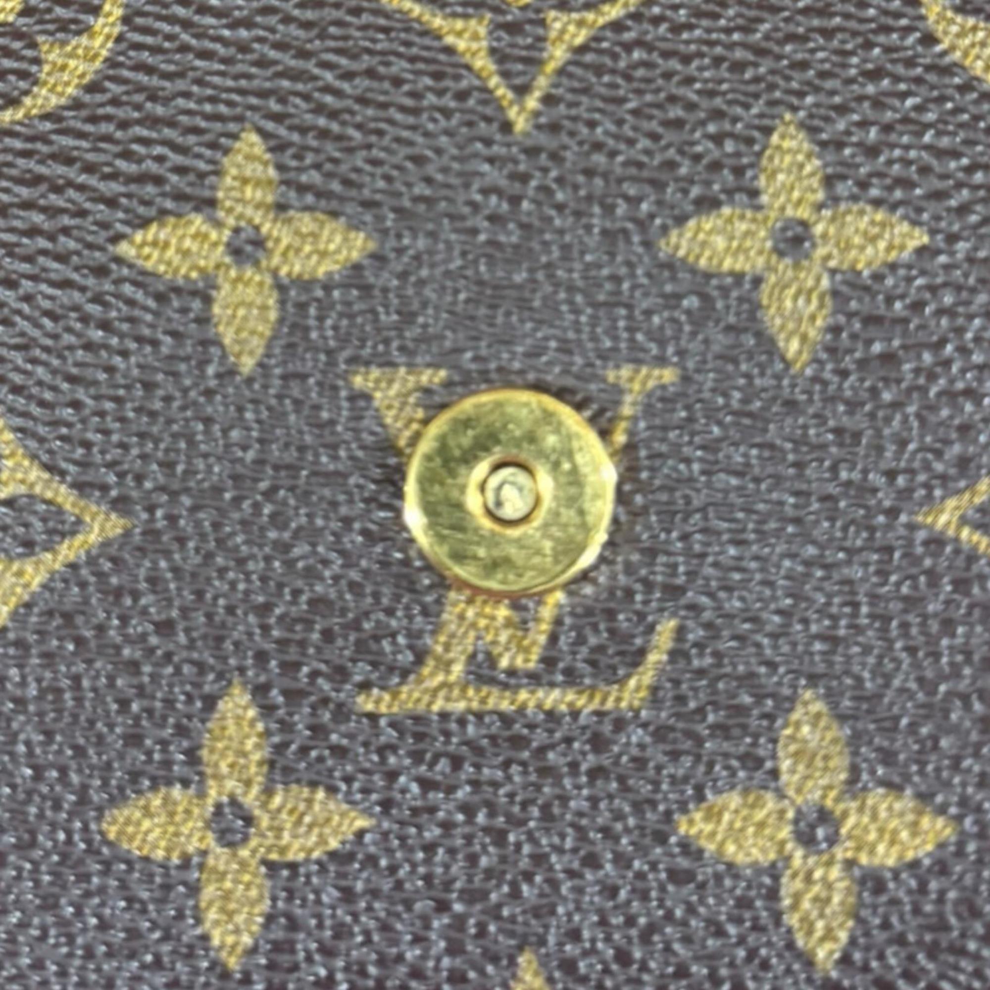 Louis Vuitton Brown Monogram Shoulder Bag (Pre-Owned)