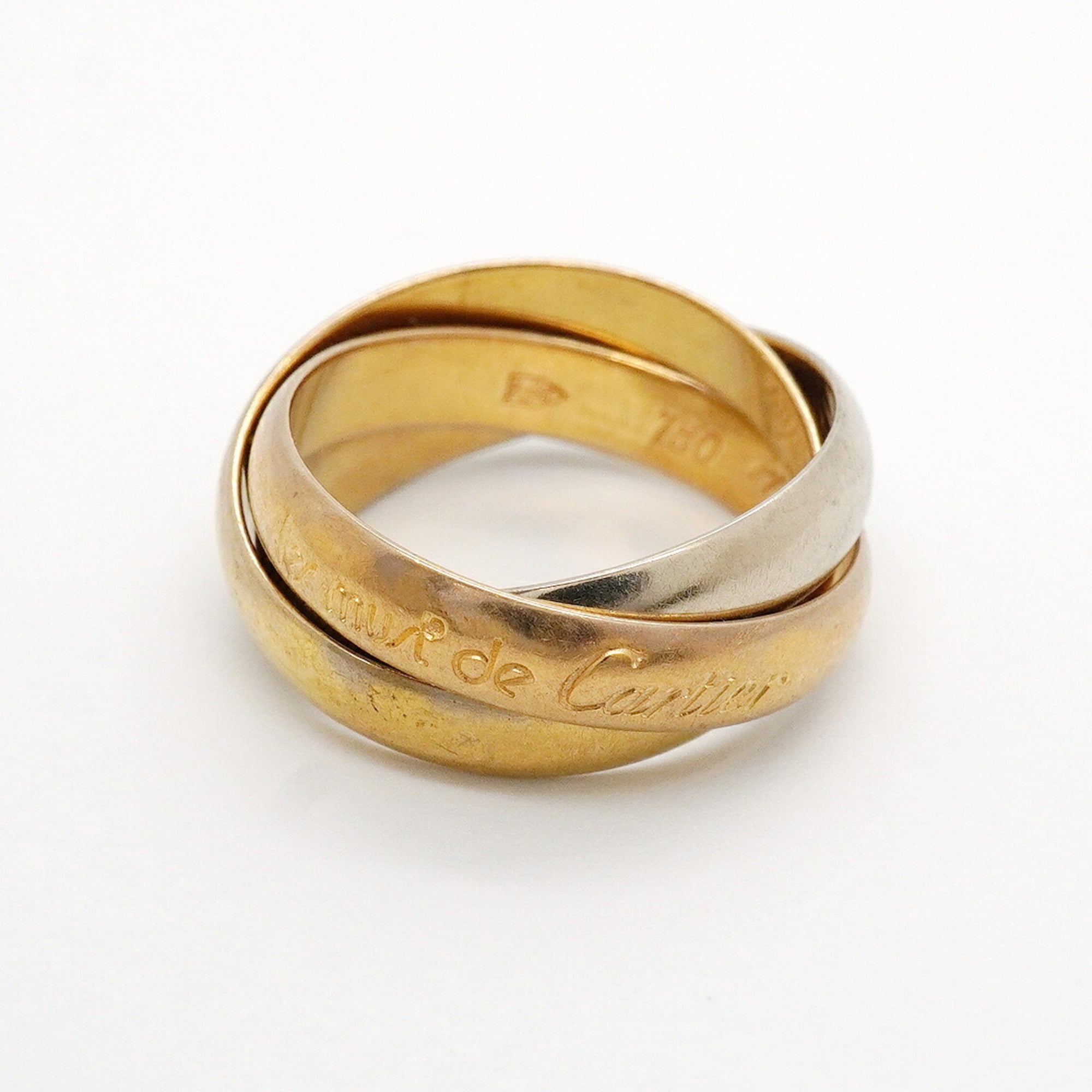 Cartier Yellow Gold (18K) Pink Gold (18K) White Gold (18K) Band Ring (Pre-Owned)