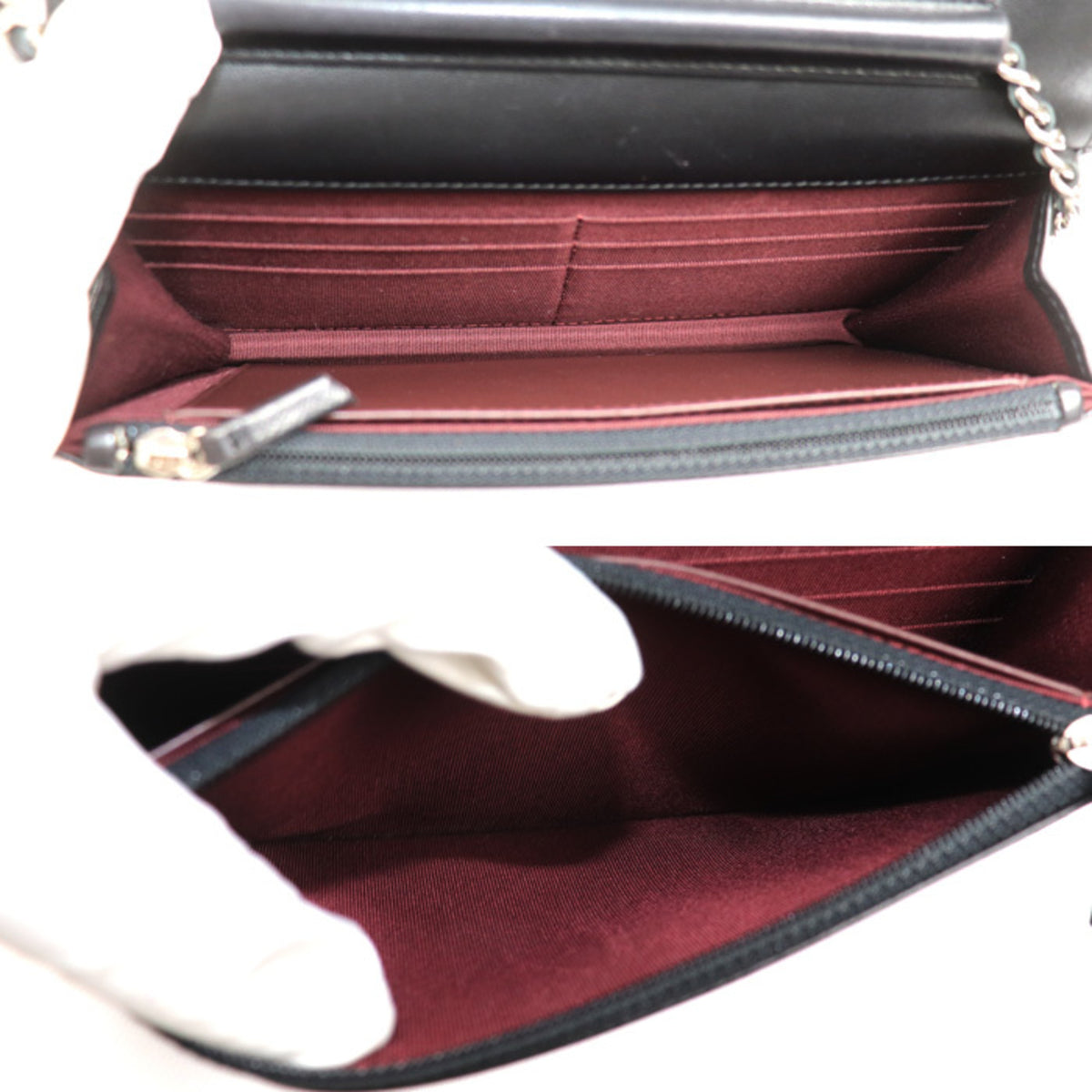 Chanel Black Leather Shoulder Bag (Pre-Owned)