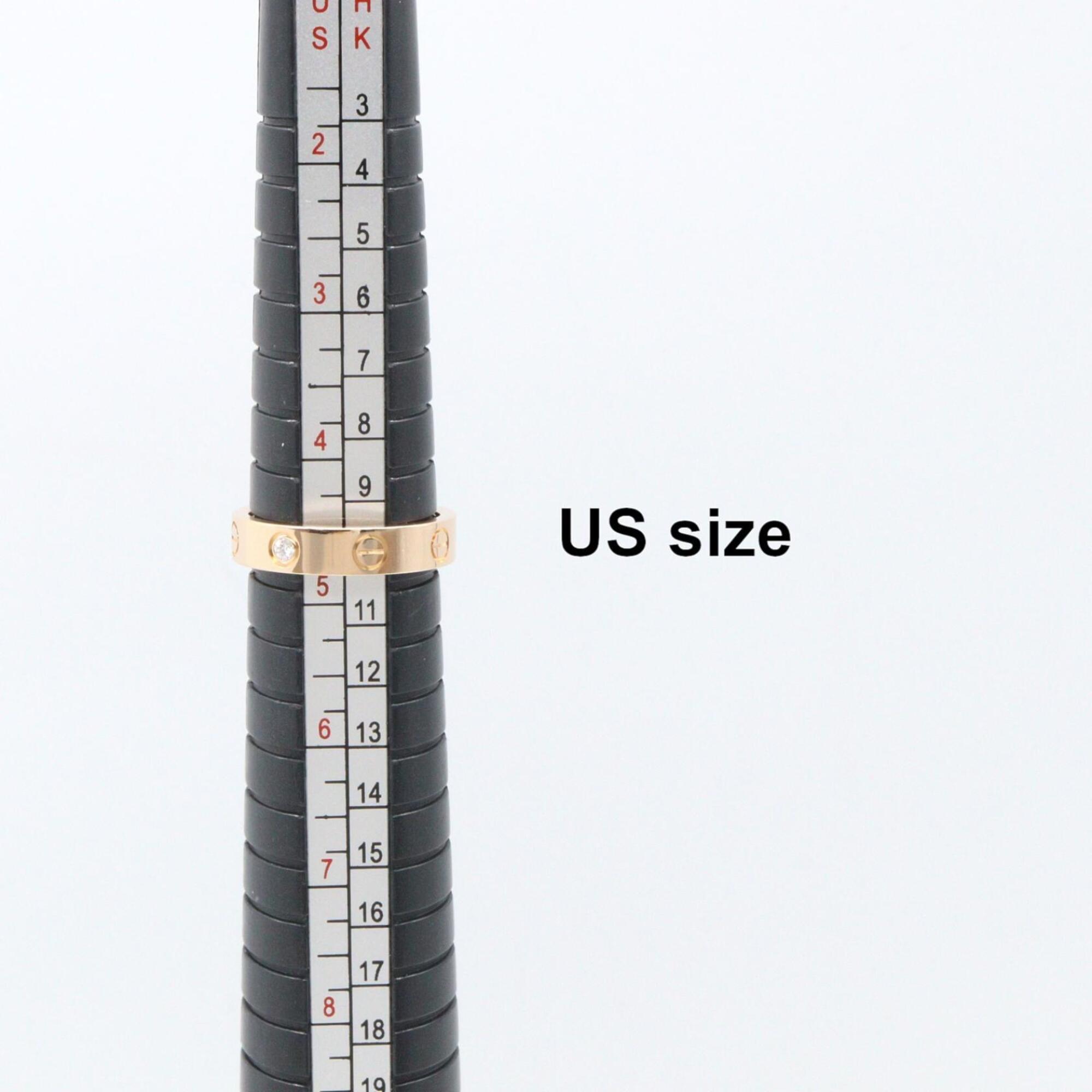 Cartier Gold Clear Pink Gold (18K) Band Ring (Pre-Owned)