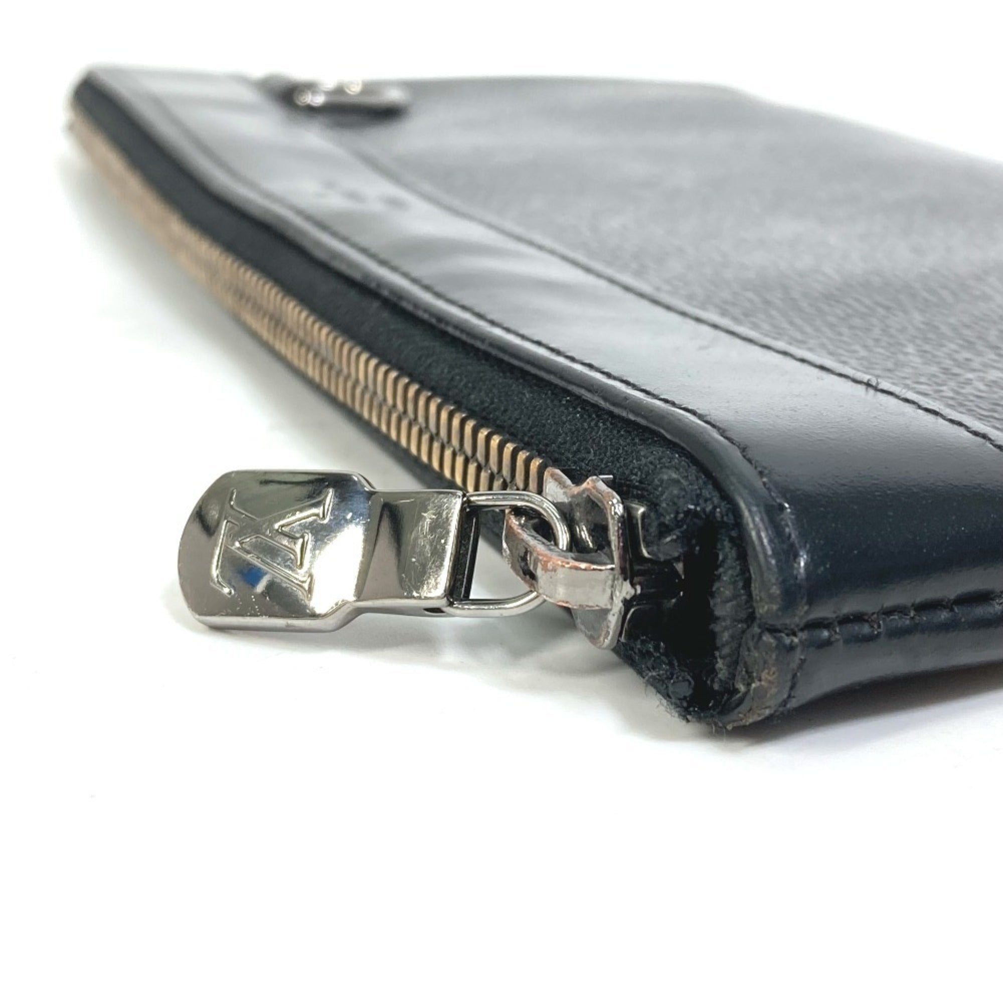 Louis Vuitton Black Monogram Eclipse Monogram Eclipse Pochette Pouch (Pre-Owned)