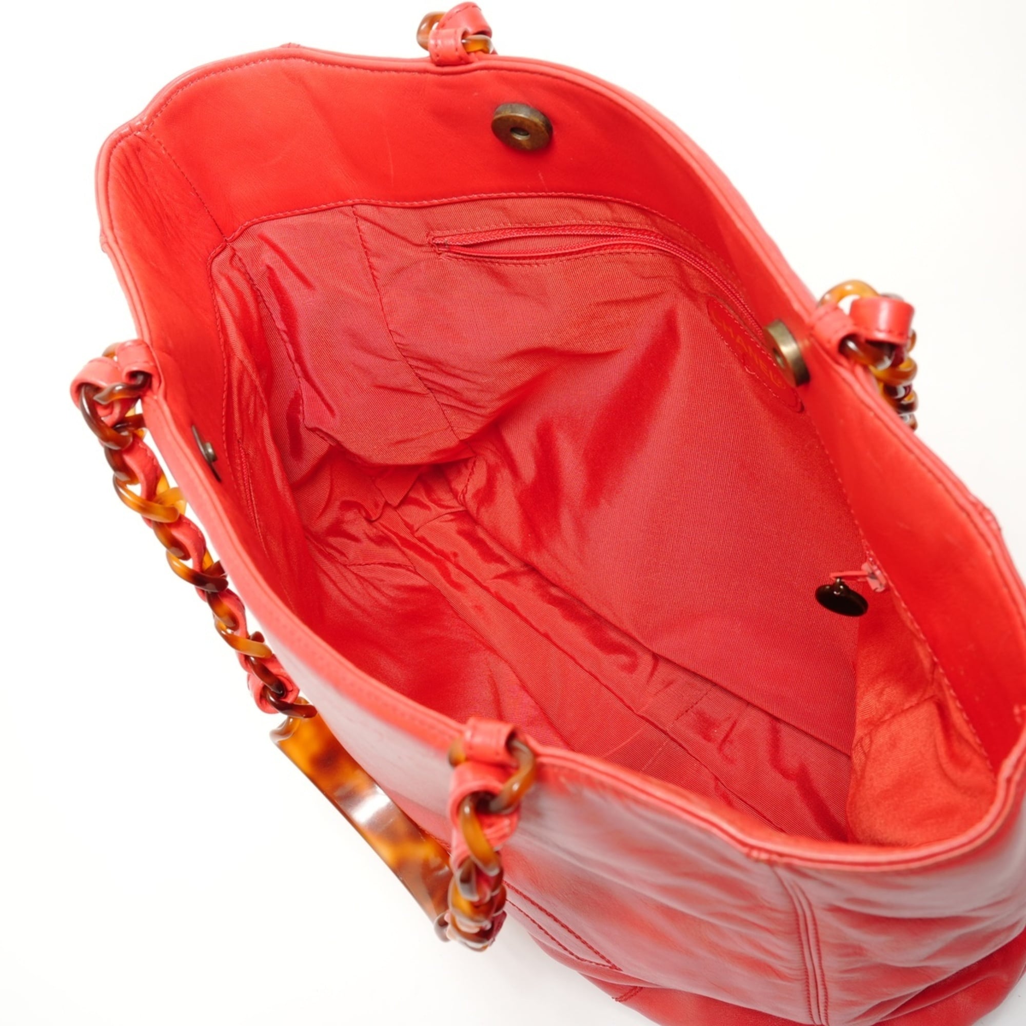 Chanel Red Color Tote Bag (Pre-Owned)