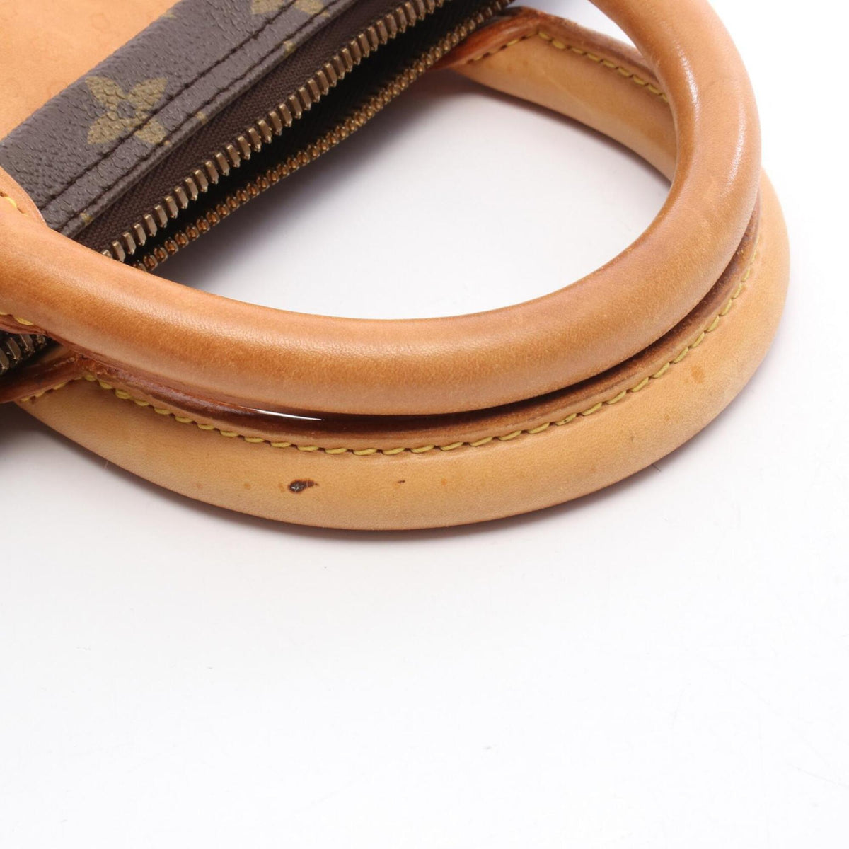 Louis Vuitton Brown Pvc Leather Boston Bag Handbag (Pre-Owned)