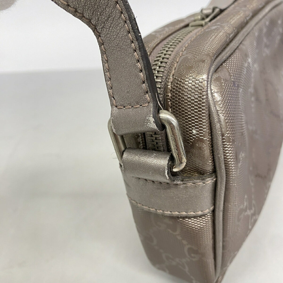 Gucci Pink Pvc Shoulder Bag (Pre-Owned)