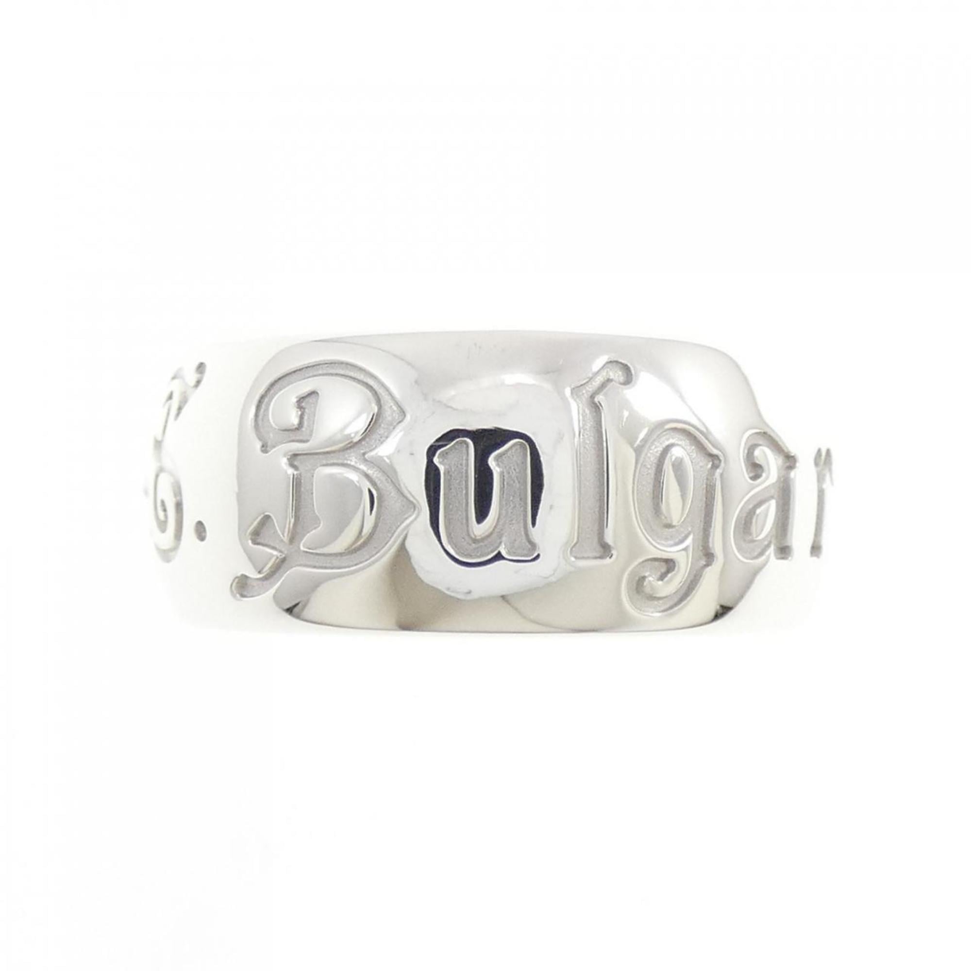 Bvlgari Silver Silver 925 Band Ring (Pre-Owned)