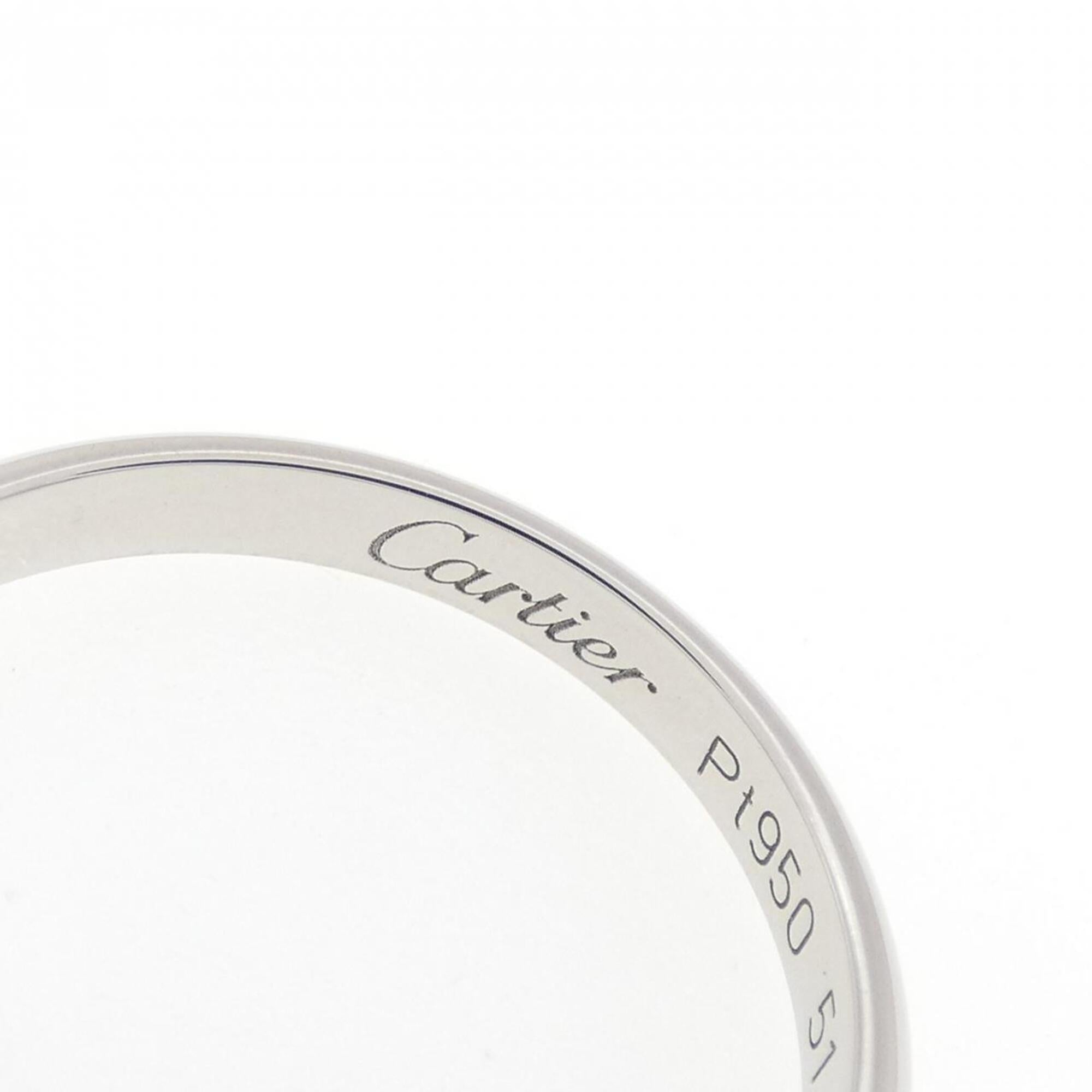 Cartier Platinum Platinum 950 Wedding Ring (Pre-Owned)