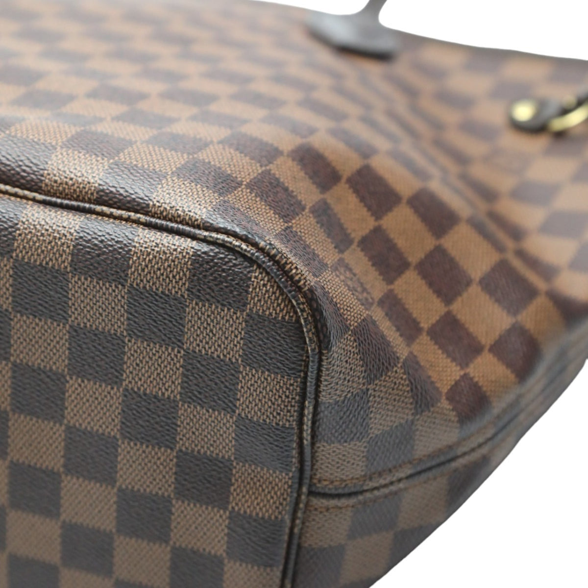 Louis Vuitton Damier Brown Damier Canvas Tote Bag (Pre-Owned)