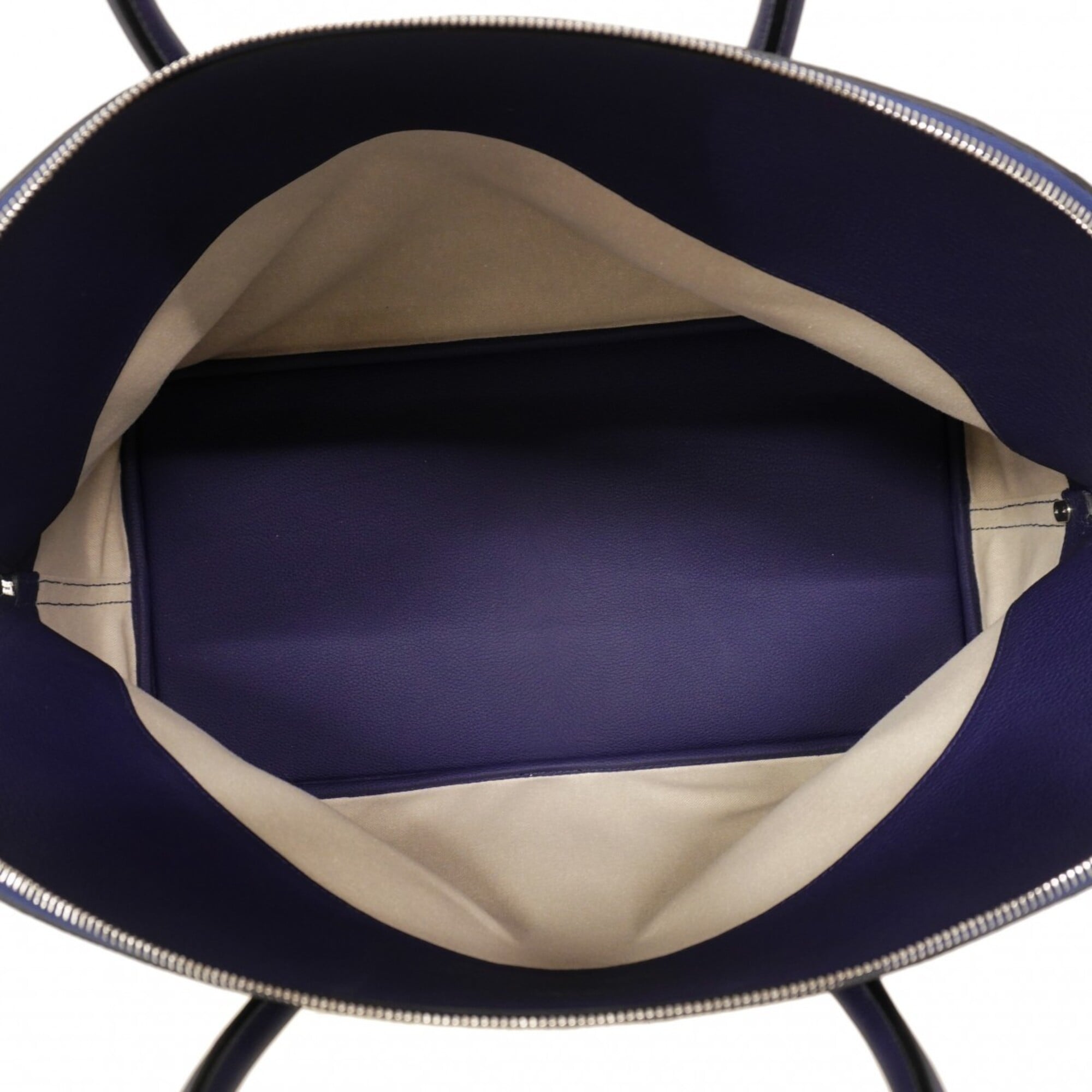 Hermes Bleu Saphir Togo Leather Handbag (Pre-Owned)