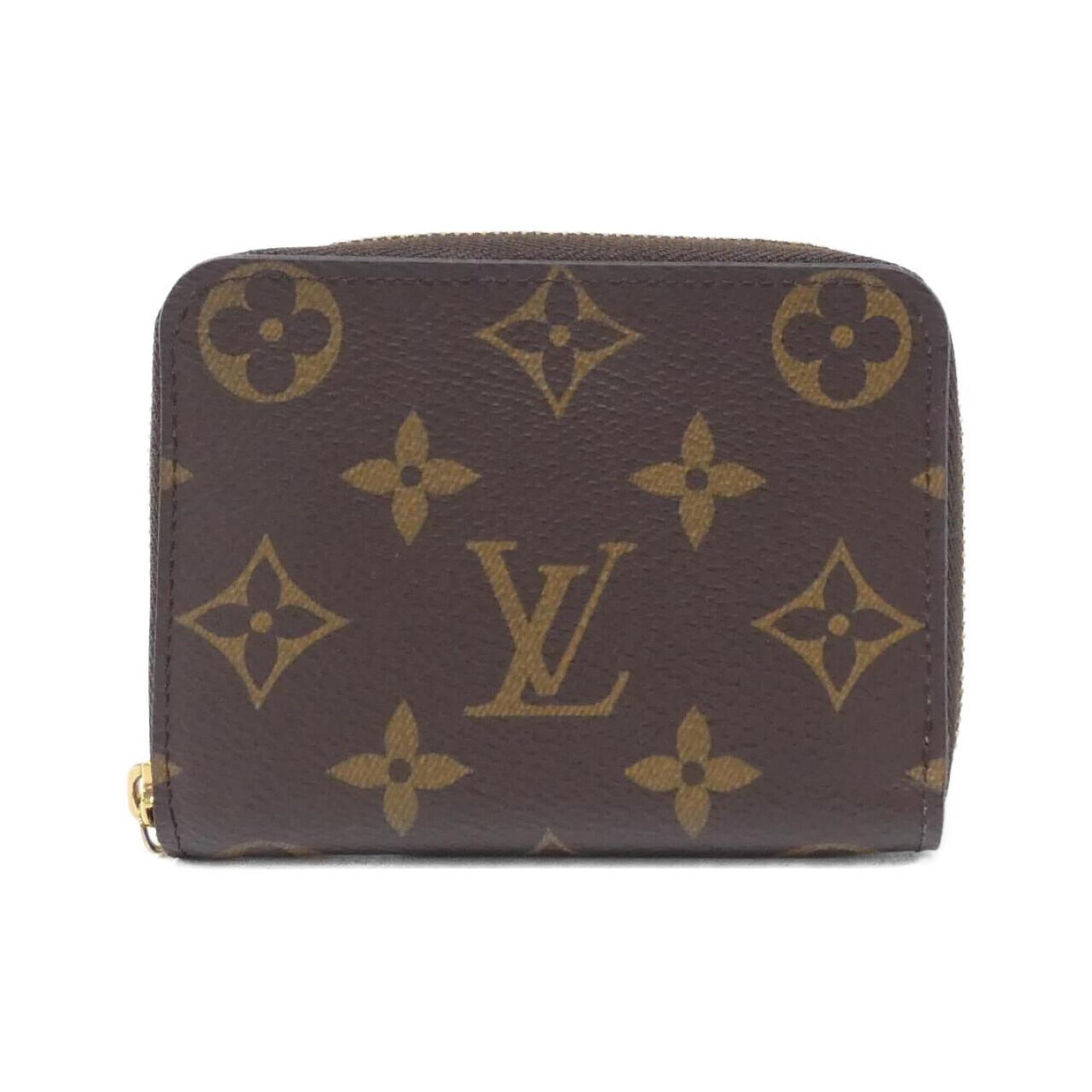 Louis Vuitton Marron Coated Canvas Coin Purse/Coin Case (Pre-Owned)