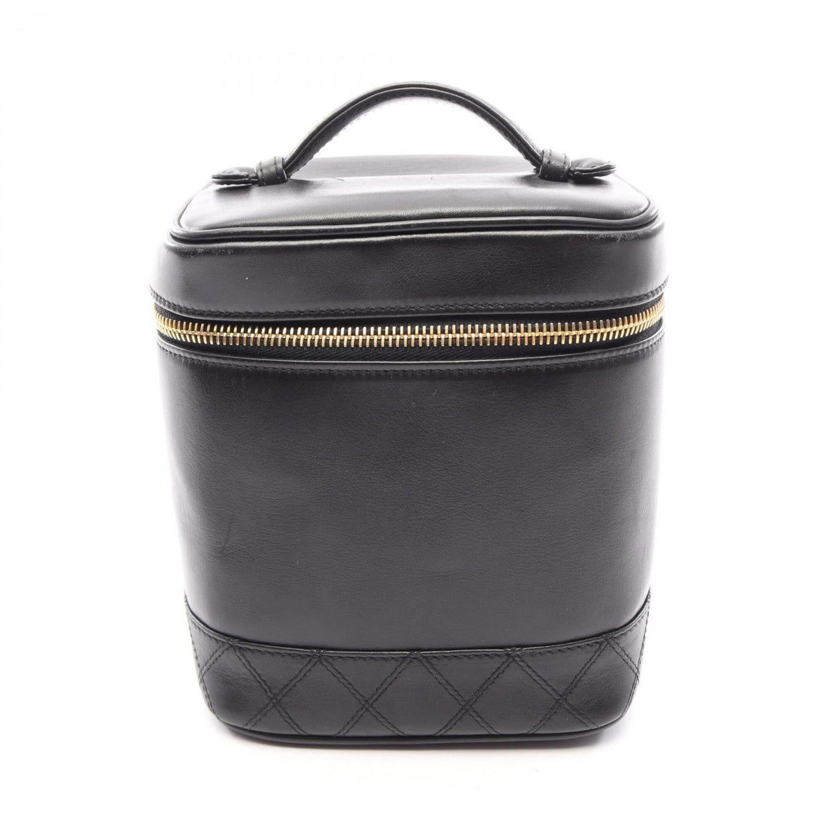 Chanel Black Leather Handbag (Pre-Owned)