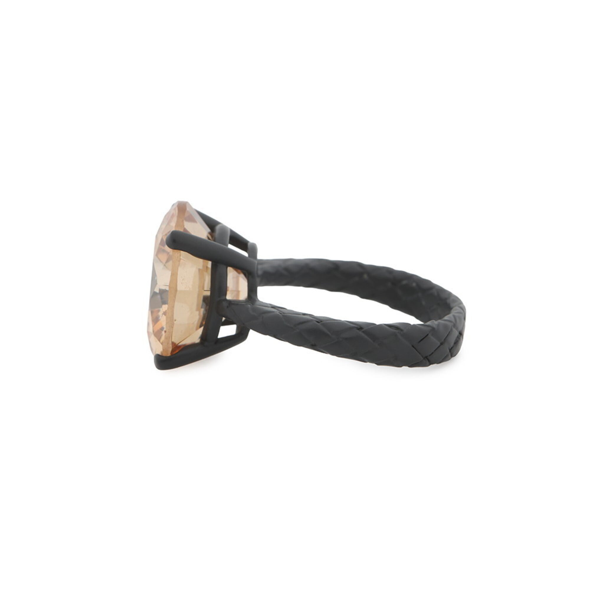 Bottega Veneta Silver Silver 925 Band Ring (Pre-Owned)