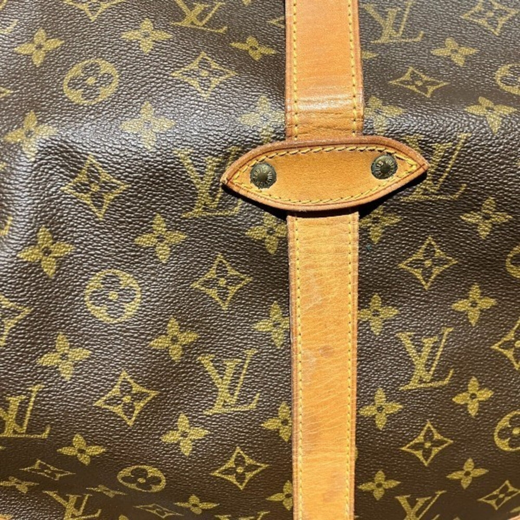 Louis Vuitton Brown Monogram Handbag Shoulder Bag (Pre-Owned)