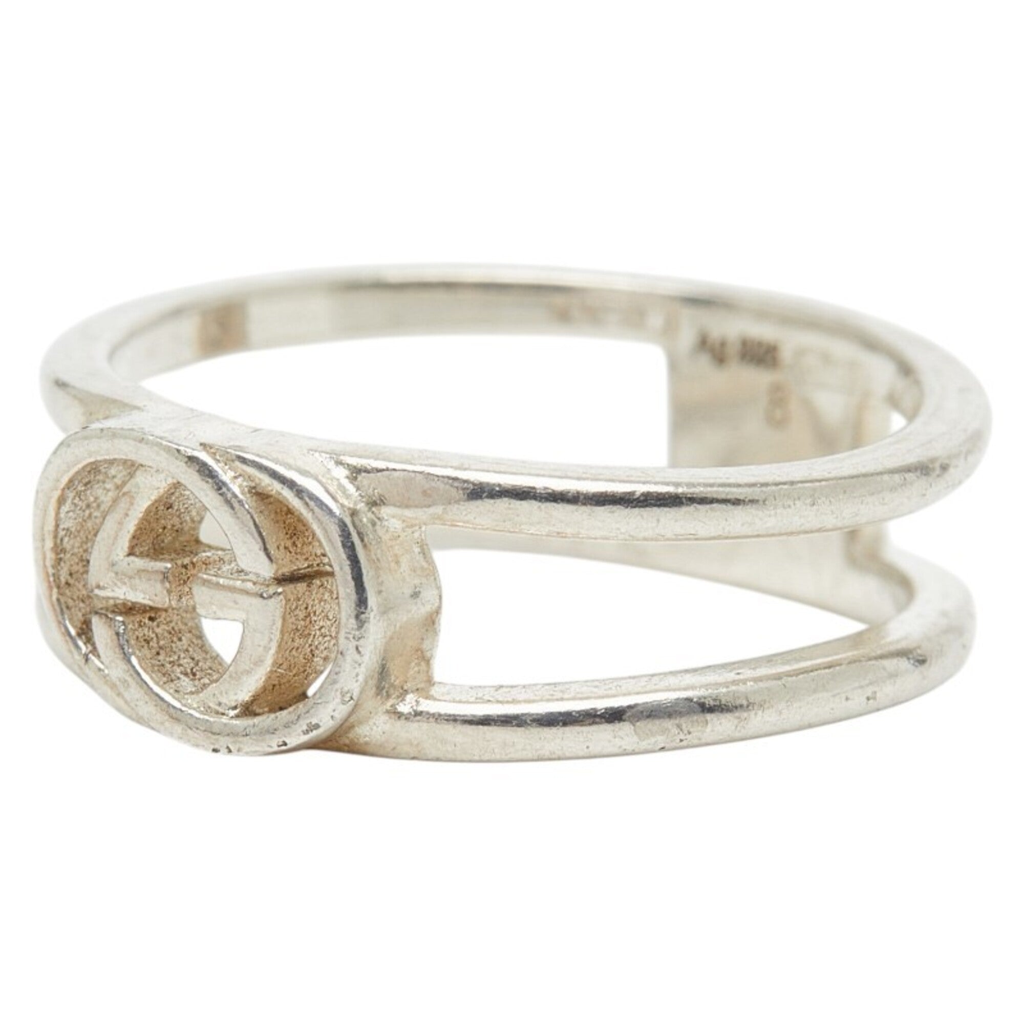 Gucci Silver Silver 925 Band Ring (Pre-Owned)