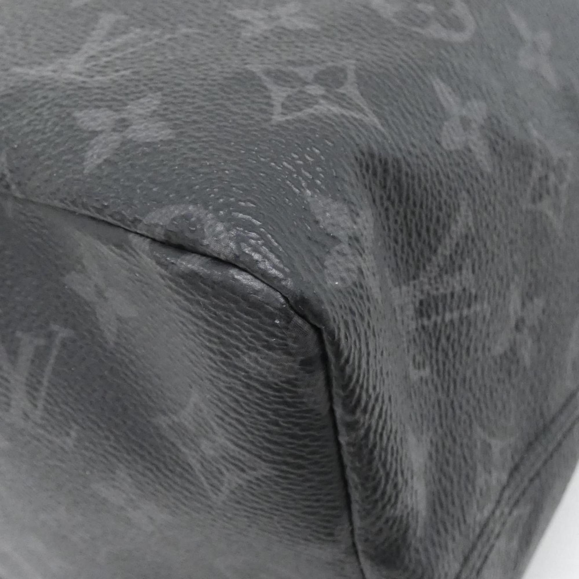 Louis Vuitton Black Coated Canvas Handbag Pouch (Pre-Owned)