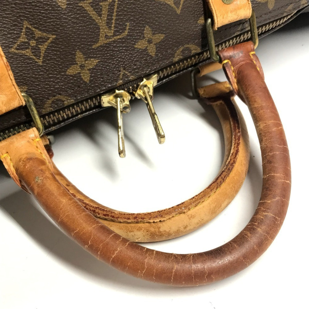 Louis Vuitton Brown Monogram Monogram Boston Bag Handbag (Pre-Owned)