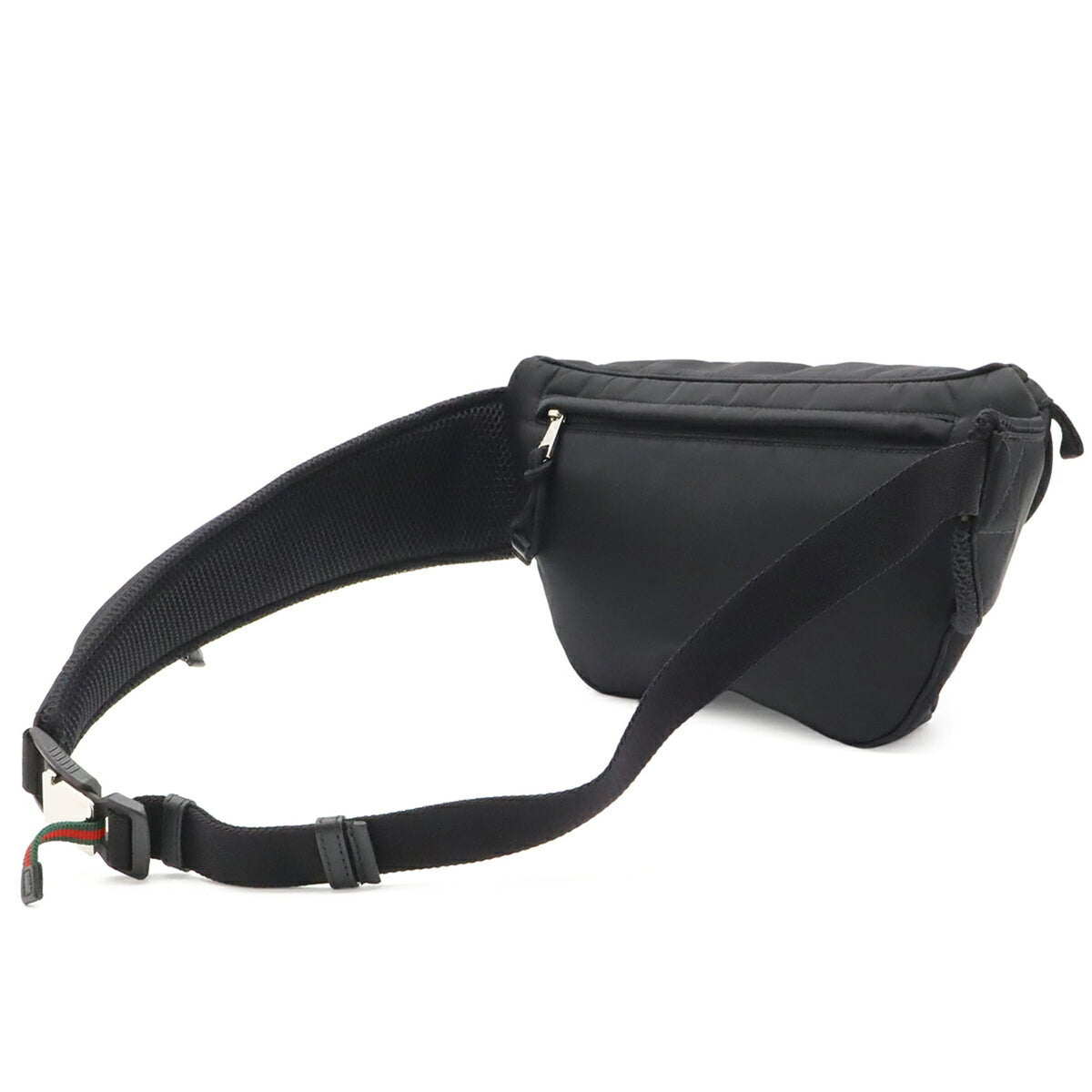 Gucci Black Nylon Pouch Sling Bag (Pre-Owned)