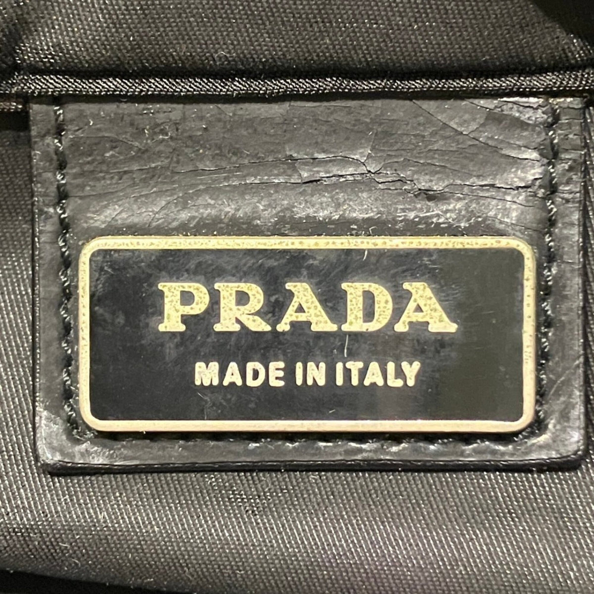 Prada Black Nylon Shoulder Bag (Pre-Owned)
