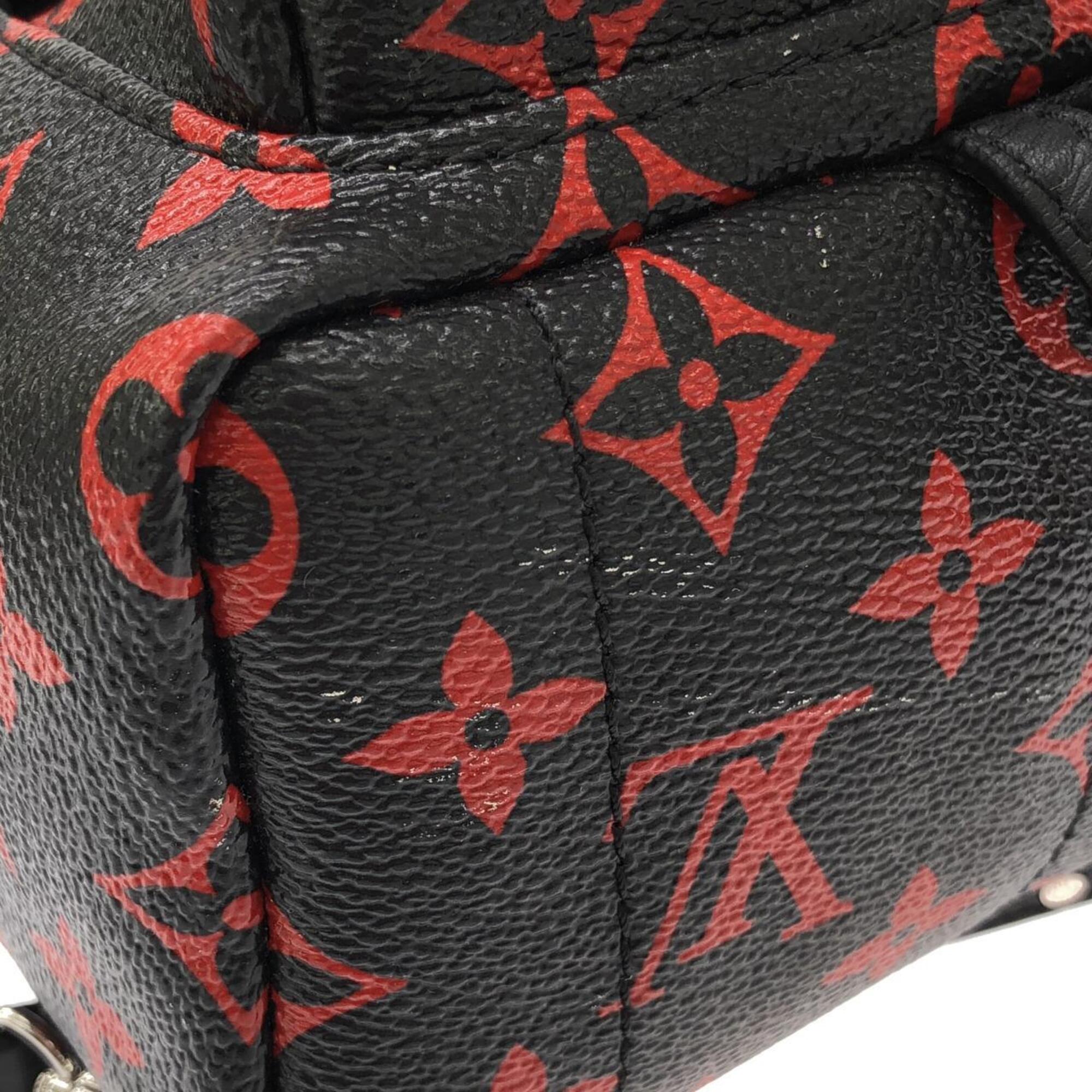 Louis Vuitton Black Rouge Coated Canvas Backpack (Pre-Owned)