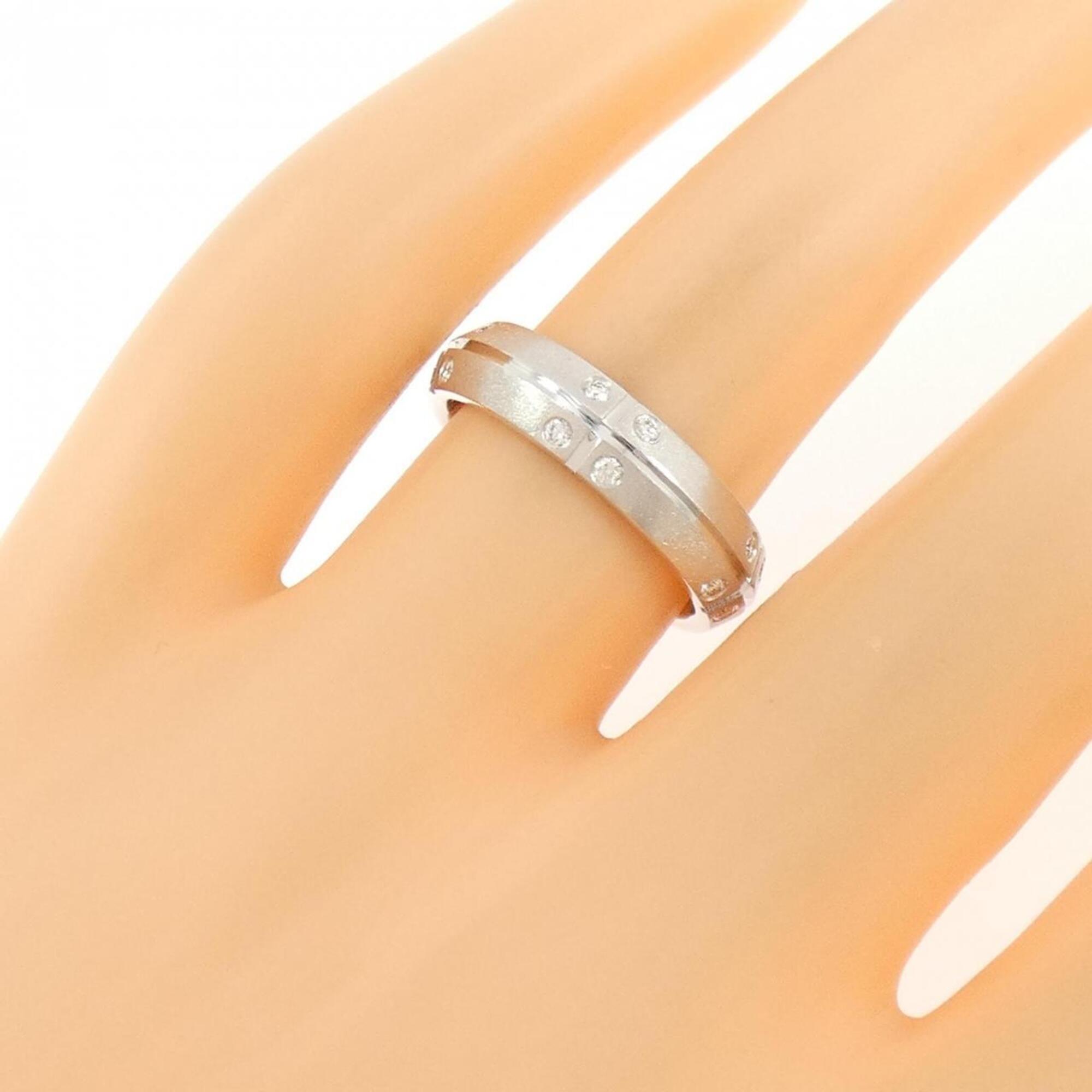 Tiffany White Gold (18K) Band Ring (Pre-Owned)