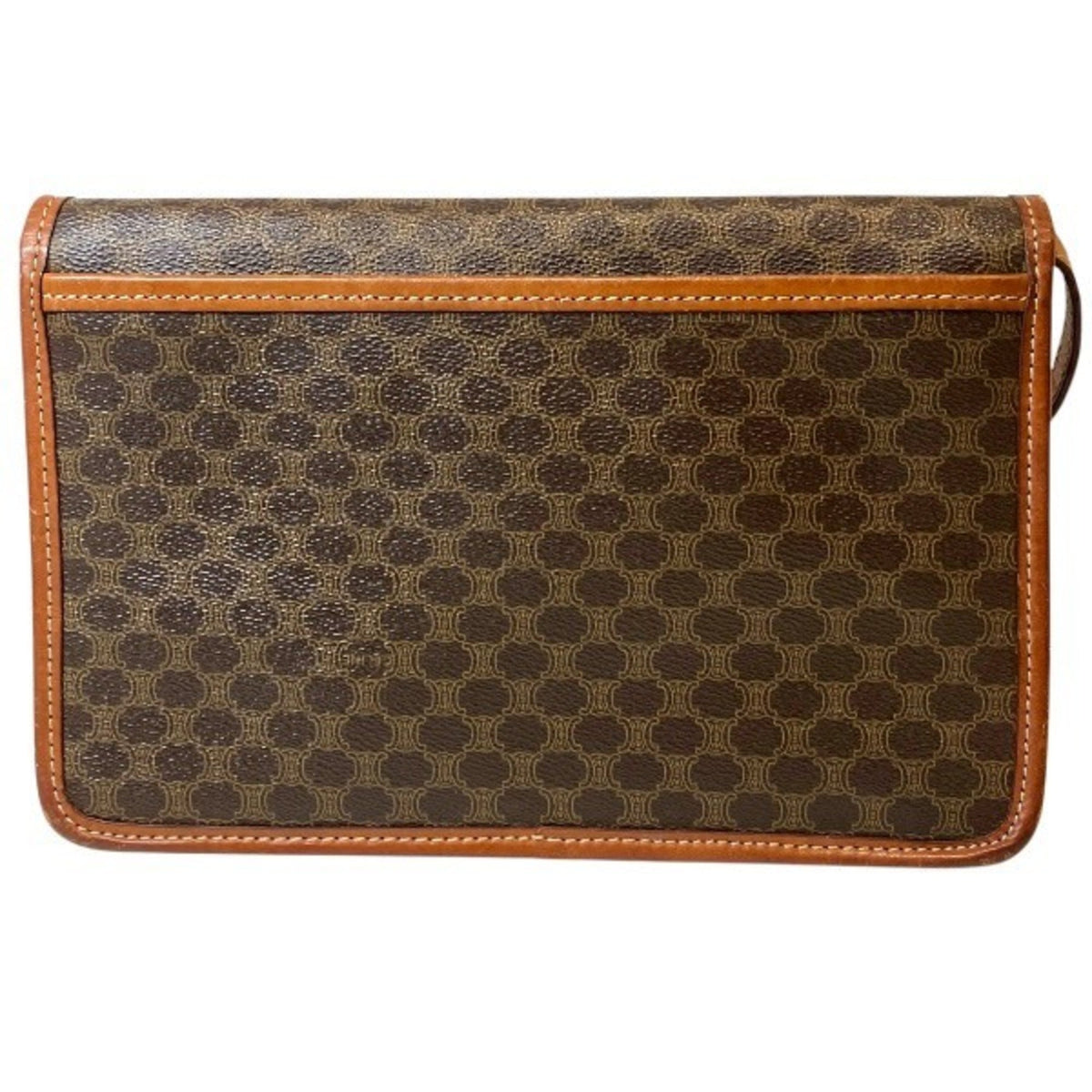 Celine Brown Leather Shoulder Bag (Pre-Owned)